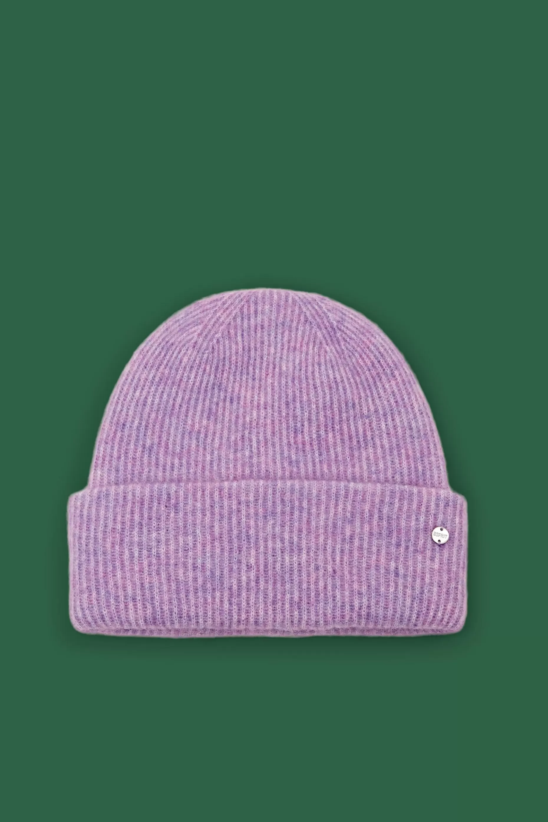 ESPRIT Mohair-Wool Blend Ribbed Beanie at our Online Shop *Women Hats + Caps