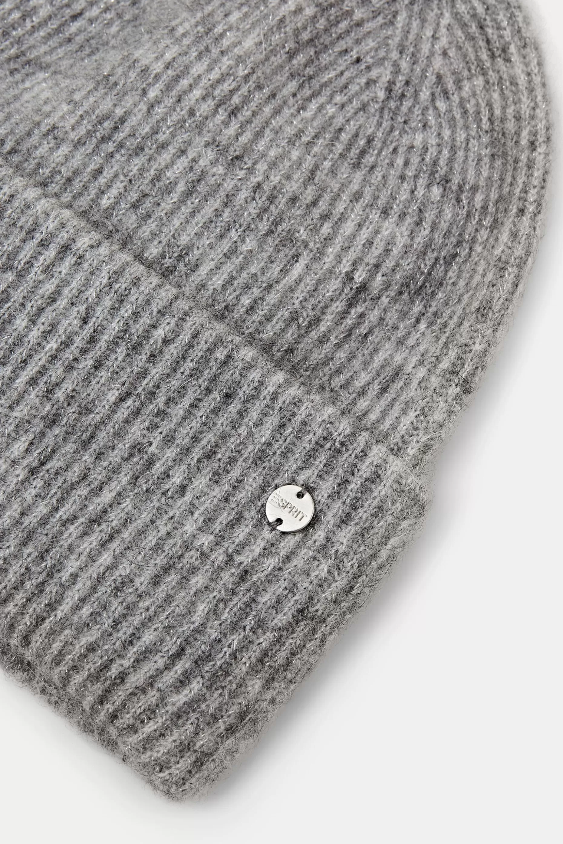 ESPRIT Mohair-Wool Blend Ribbed Beanie at our Online Shop *Women Hats + Caps