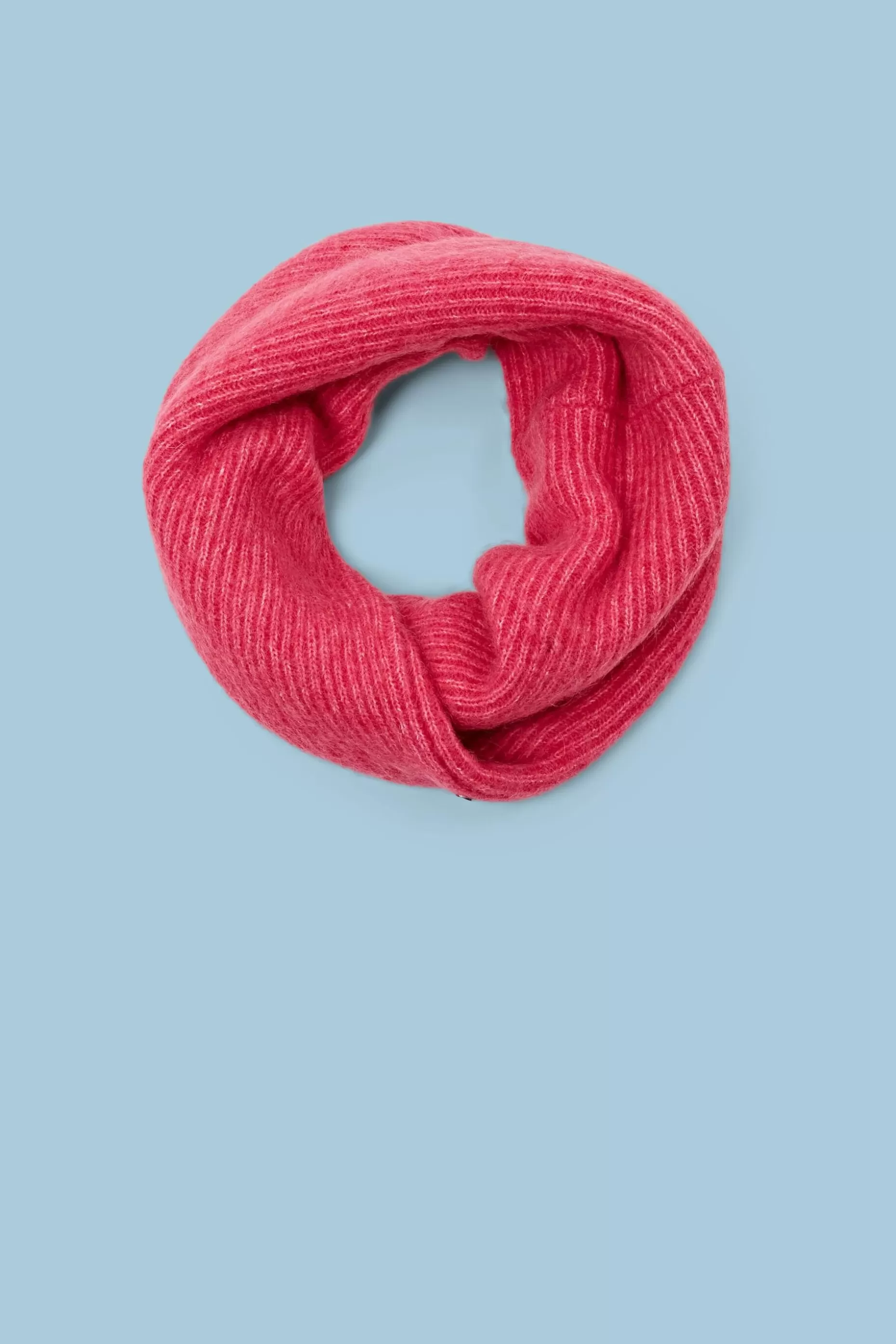 ESPRIT Mohair-Wool Blend Twisted Loop Scarf at our Online Shop *Women Scarves