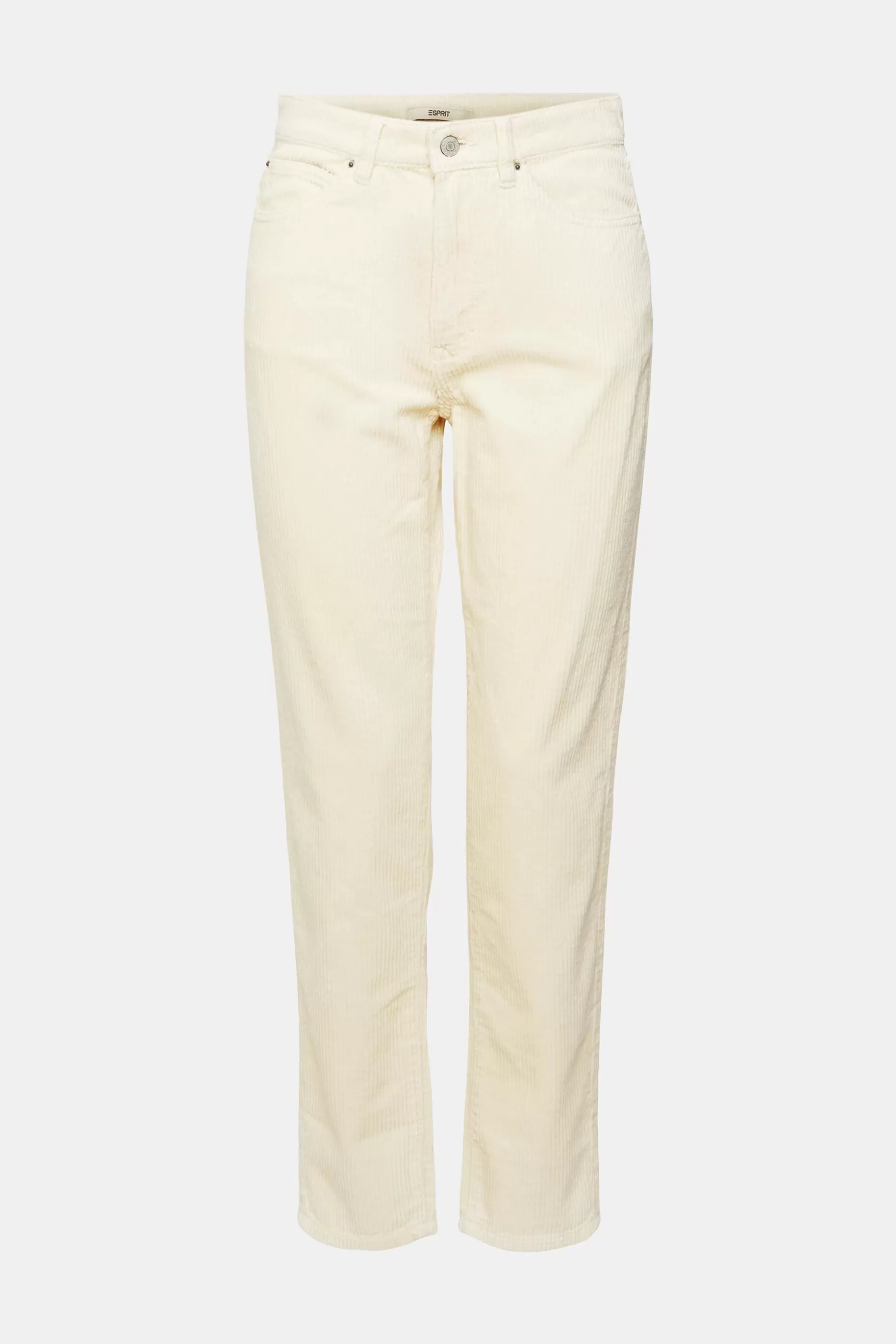 ESPRIT Mom fit cord trousers at our Online Shop *Women Pants + Joggers