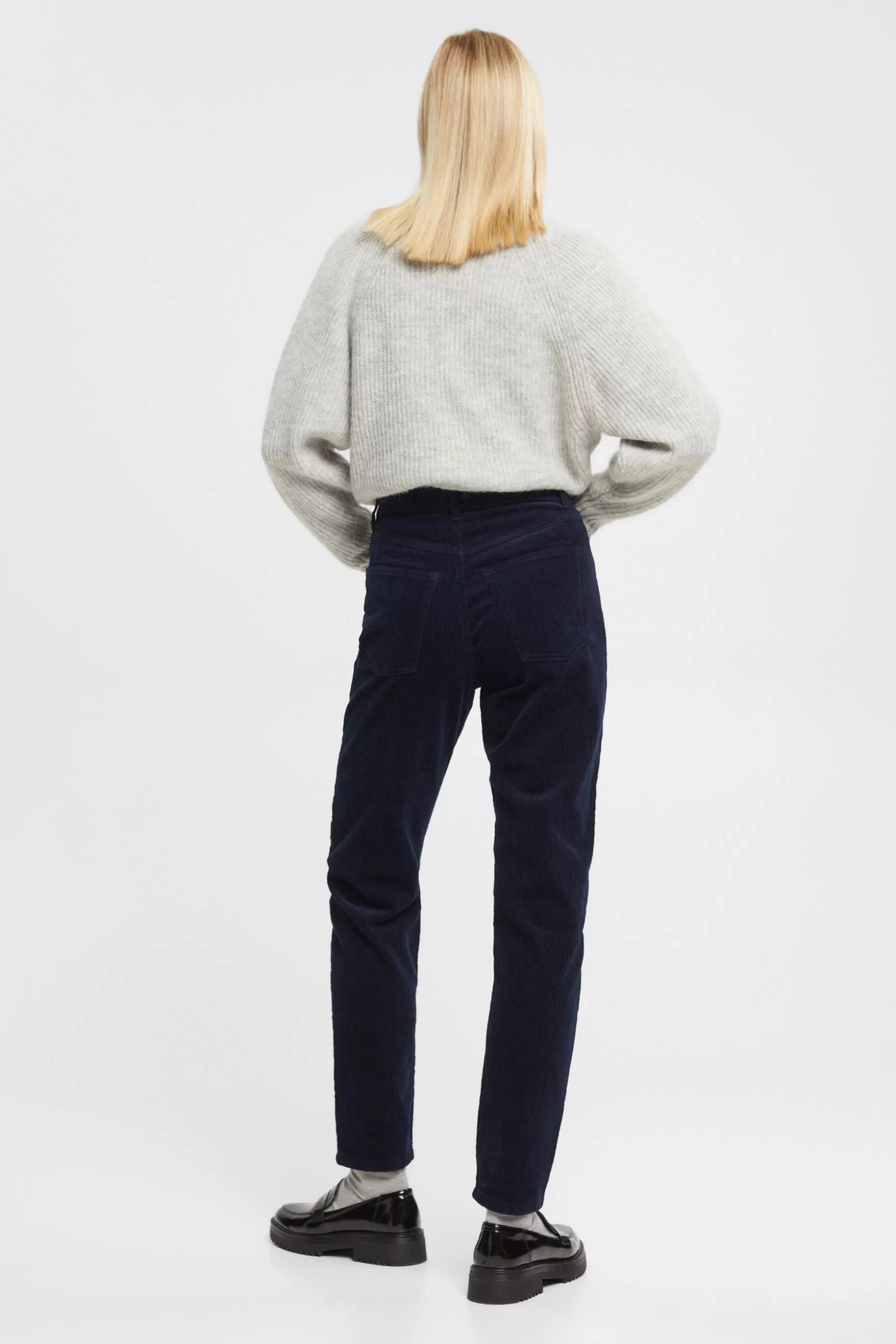 ESPRIT Mom fit cord trousers at our Online Shop *Women Pants + Joggers