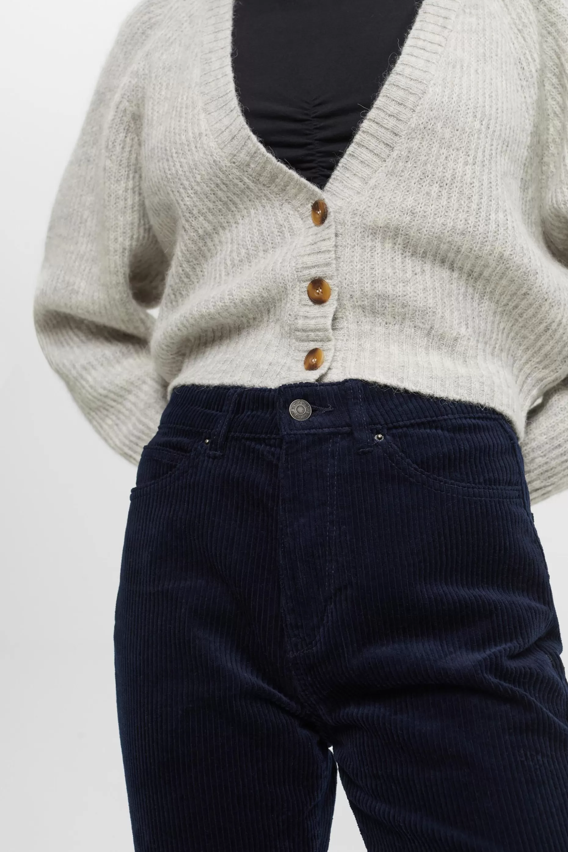 ESPRIT Mom fit cord trousers at our Online Shop *Women Pants + Joggers