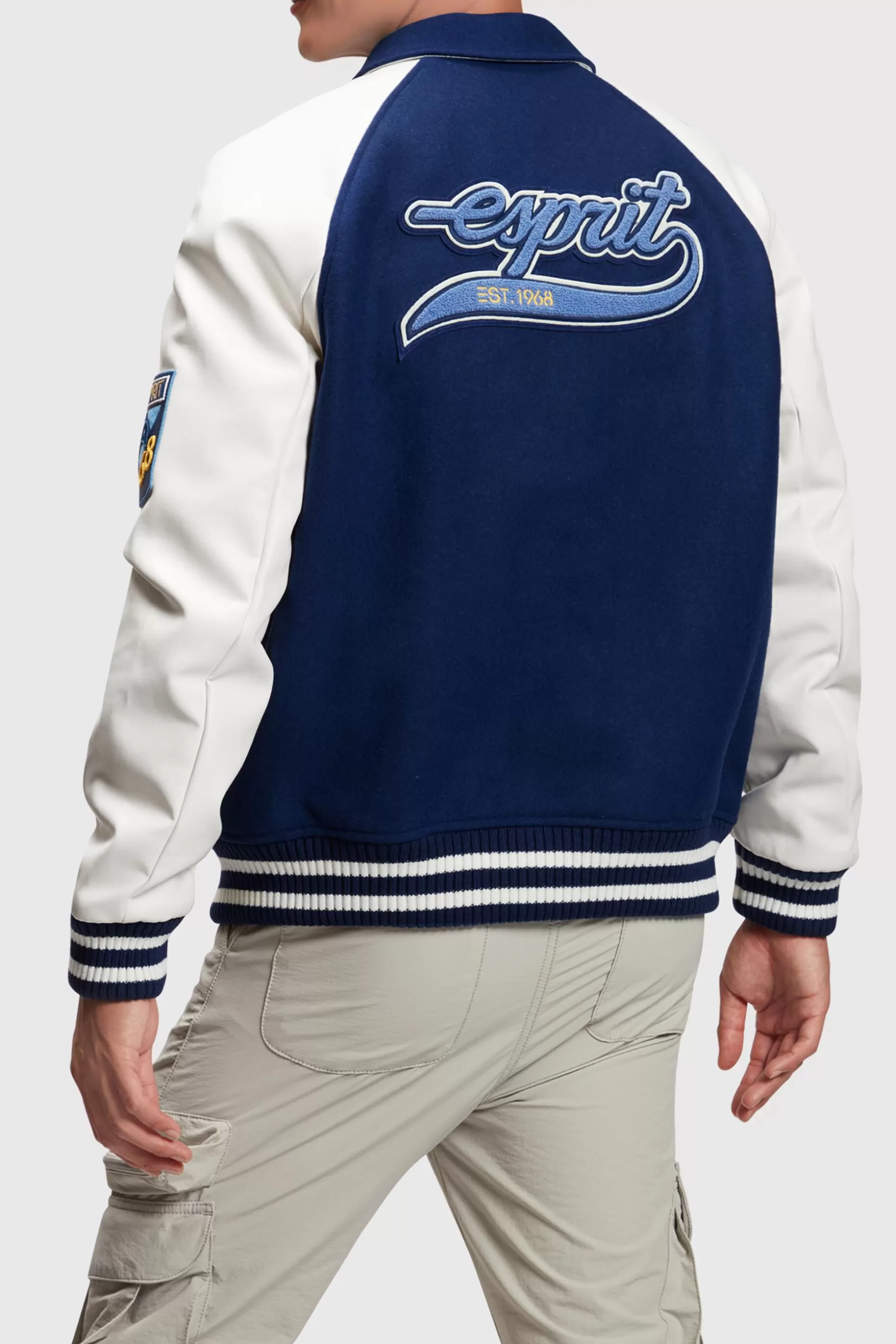ESPRIT Multi Patch Varsity Jacket at our Online Shop * Sale Under $75