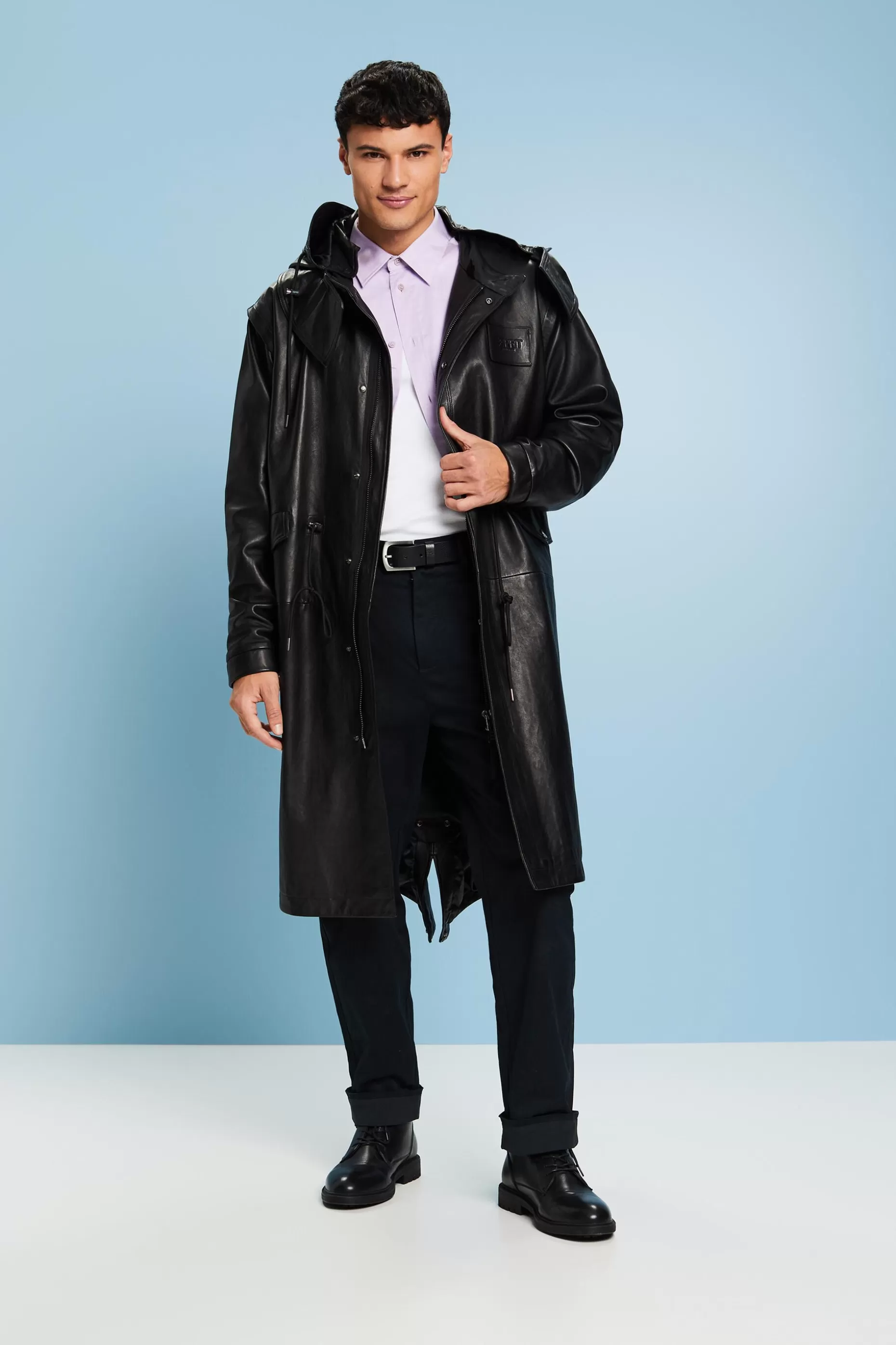 ESPRIT Multi-Functional Leather Parka at our Online Shop *Men Premium Picks