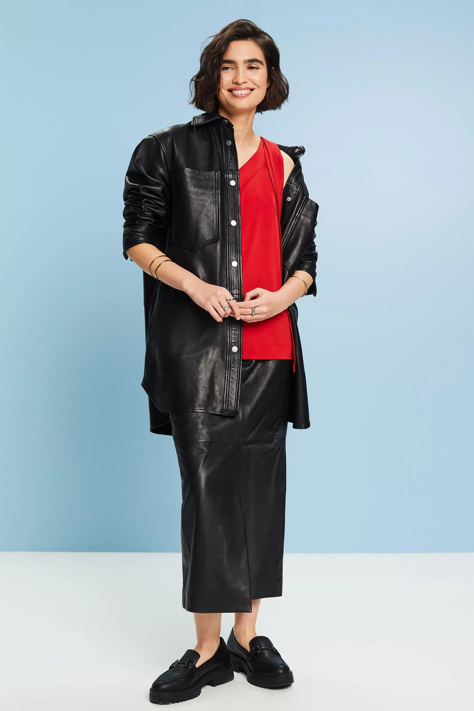 ESPRIT One-Shoulder Jersey Top at our Online Shop *Women T-Shirts + Tops
