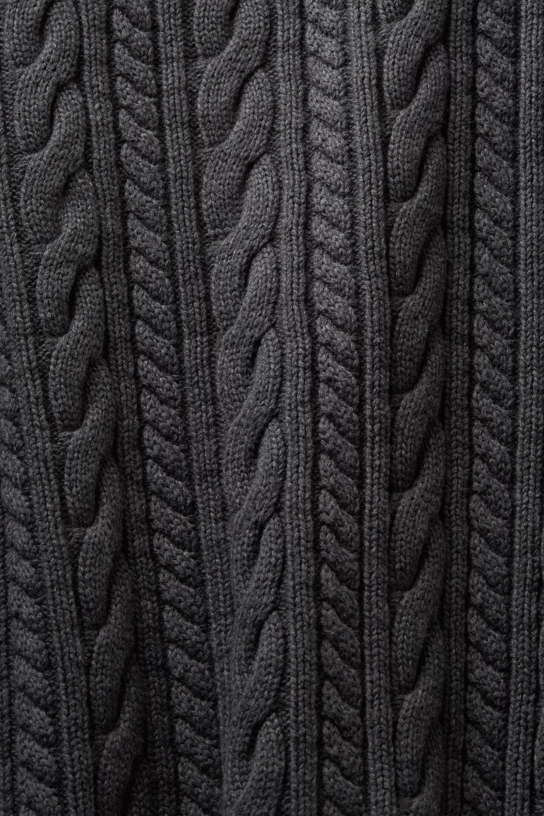 ESPRIT Organic Cotton Cable Knit Cardigan at our Online Shop * Sale Under $75