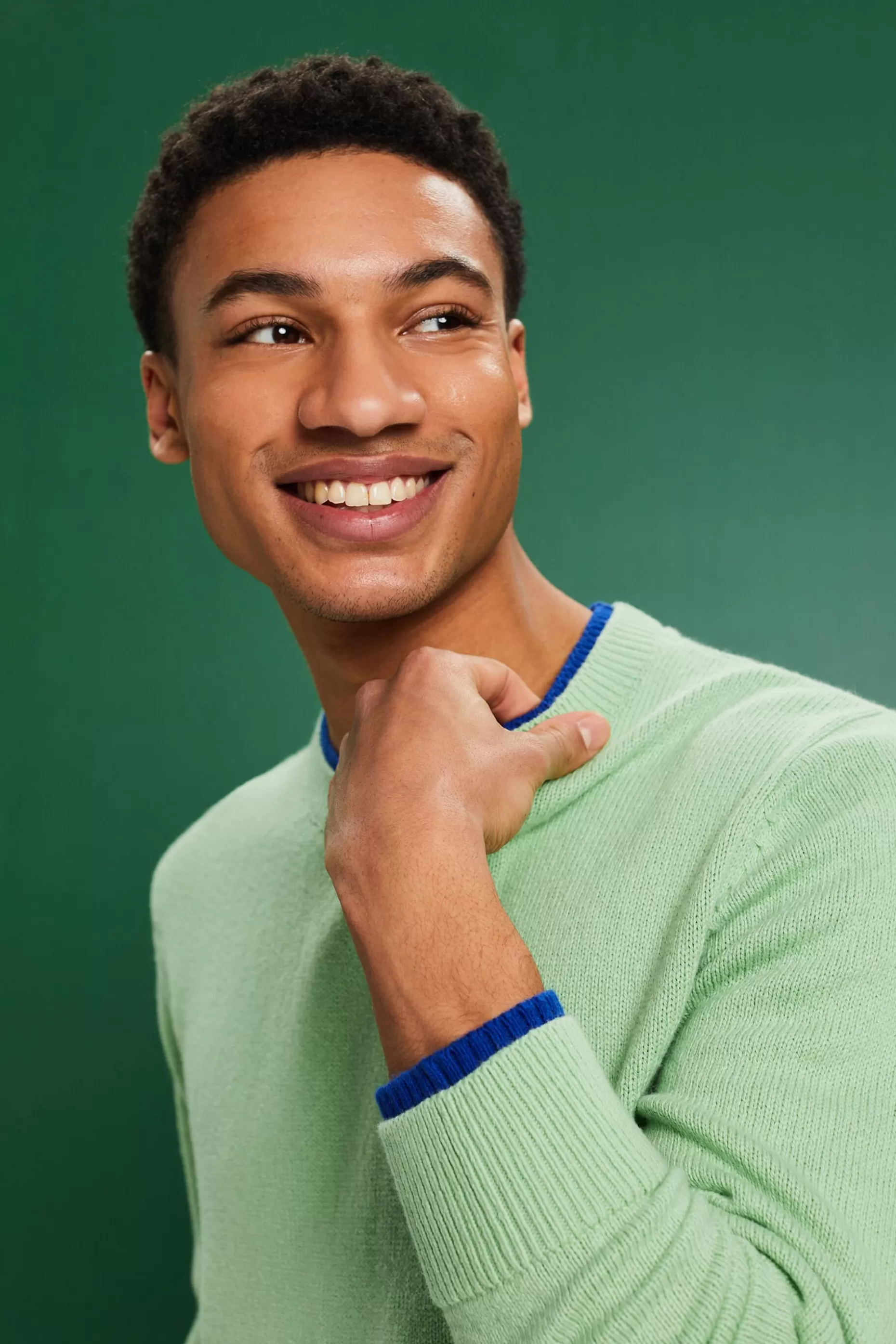 ESPRIT Organic Cotton Crewneck Sweater at our Online Shop *Men Sweaters