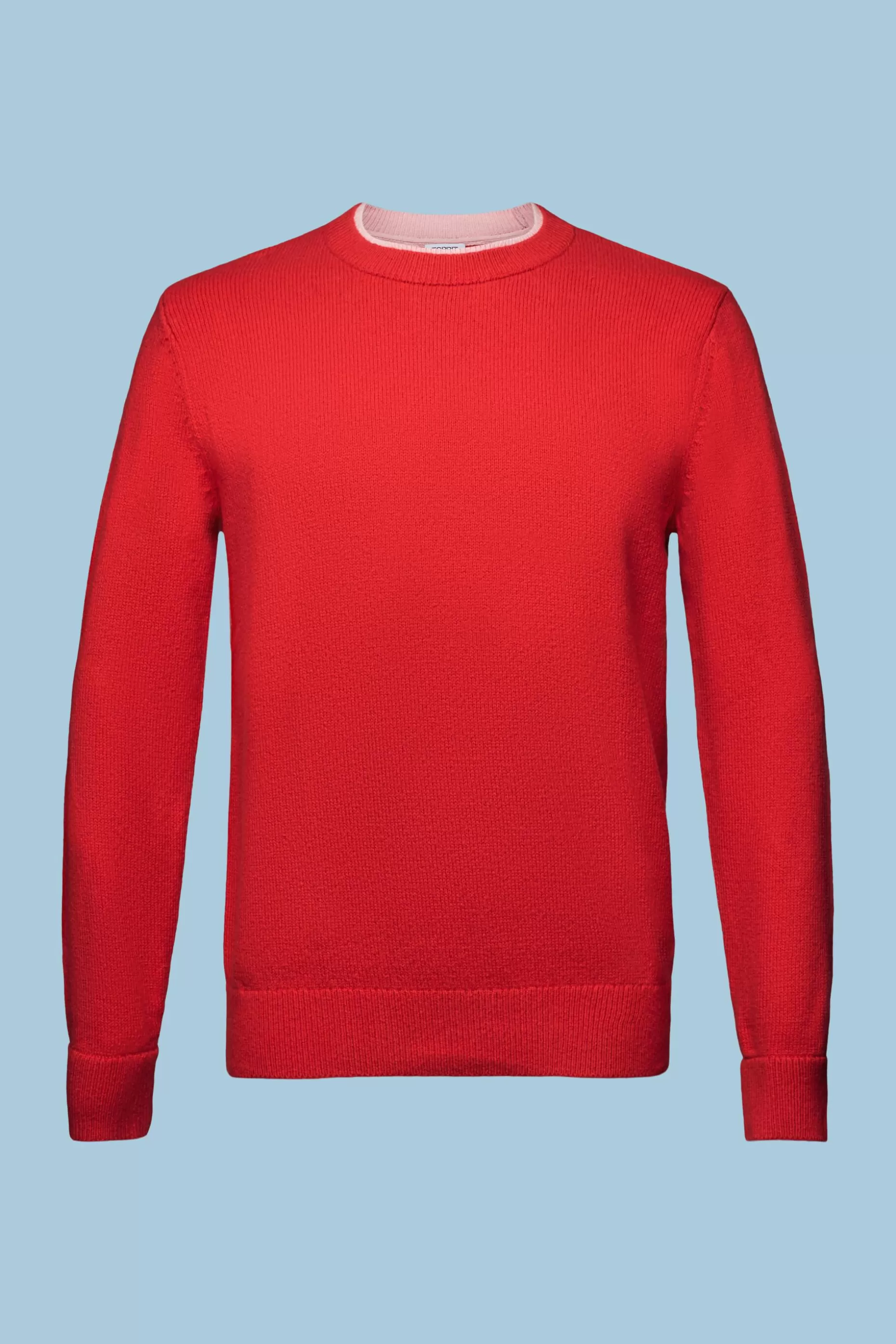 ESPRIT Organic Cotton Crewneck Sweater at our Online Shop *Men Sweaters