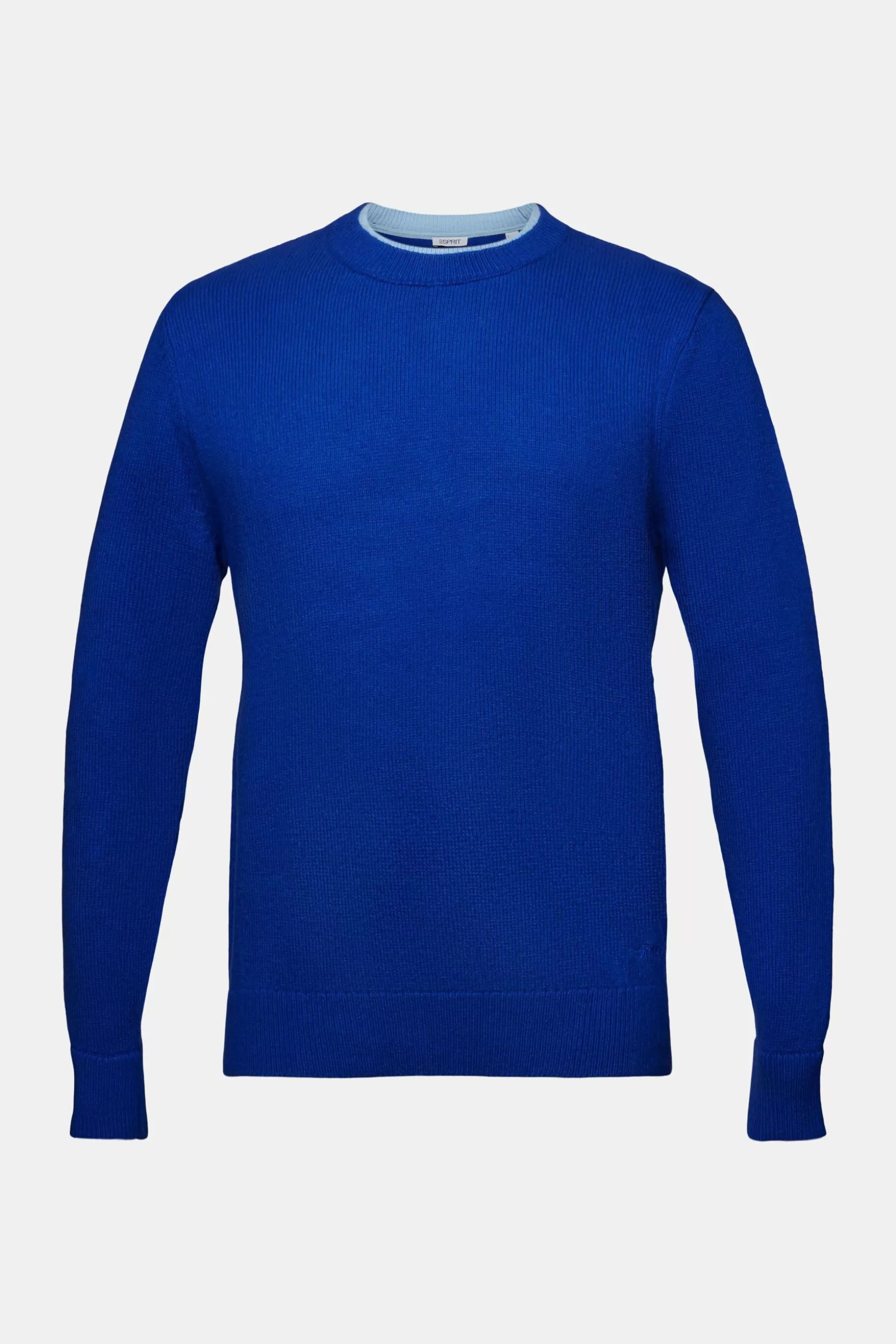 ESPRIT Organic Cotton Crewneck Sweater at our Online Shop *Men Sweaters