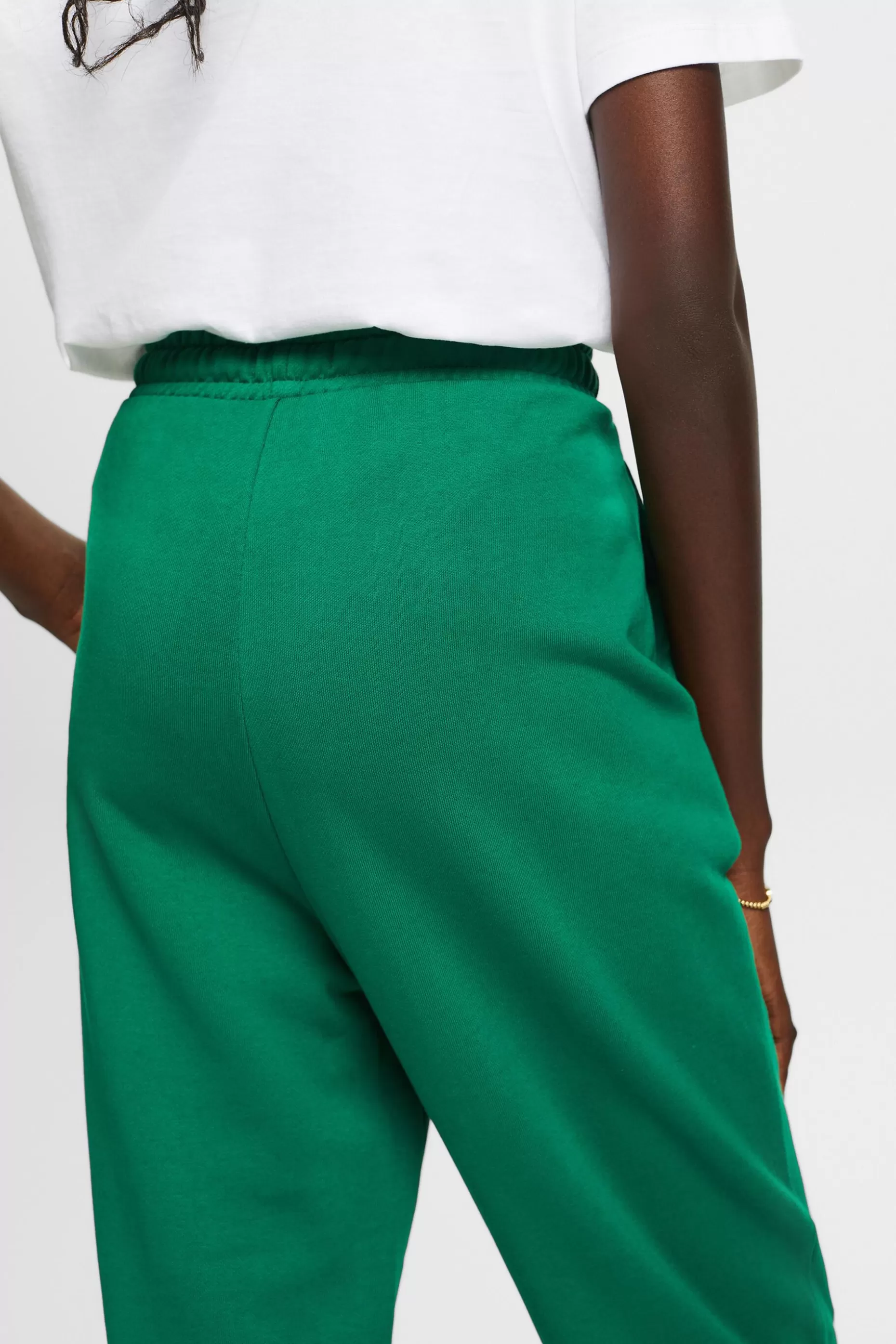 ESPRIT Organic Cotton Embroidered Logo Track Pants at our Online Shop *Women Bottoms