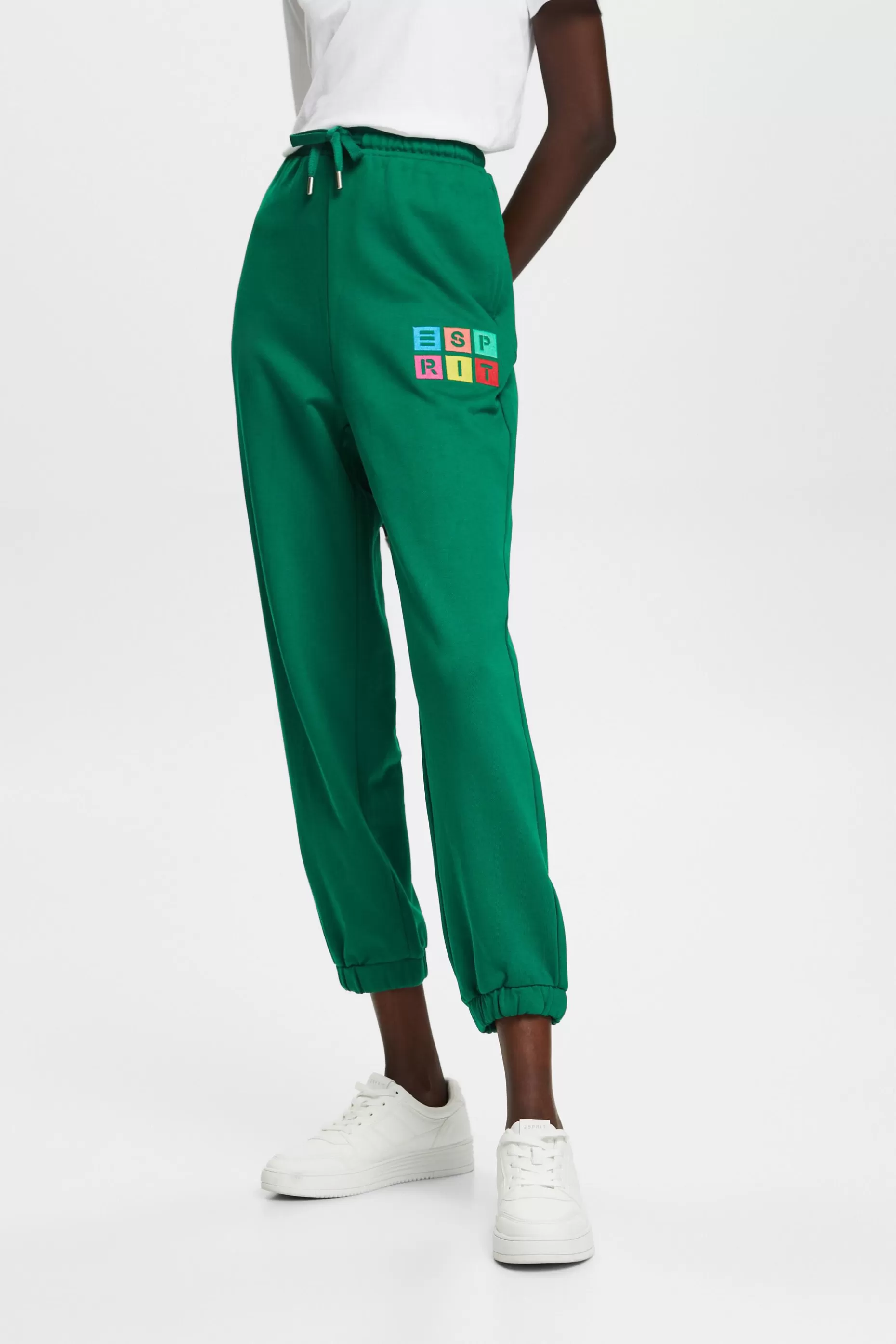 ESPRIT Organic Cotton Embroidered Logo Track Pants at our Online Shop *Boys Boys