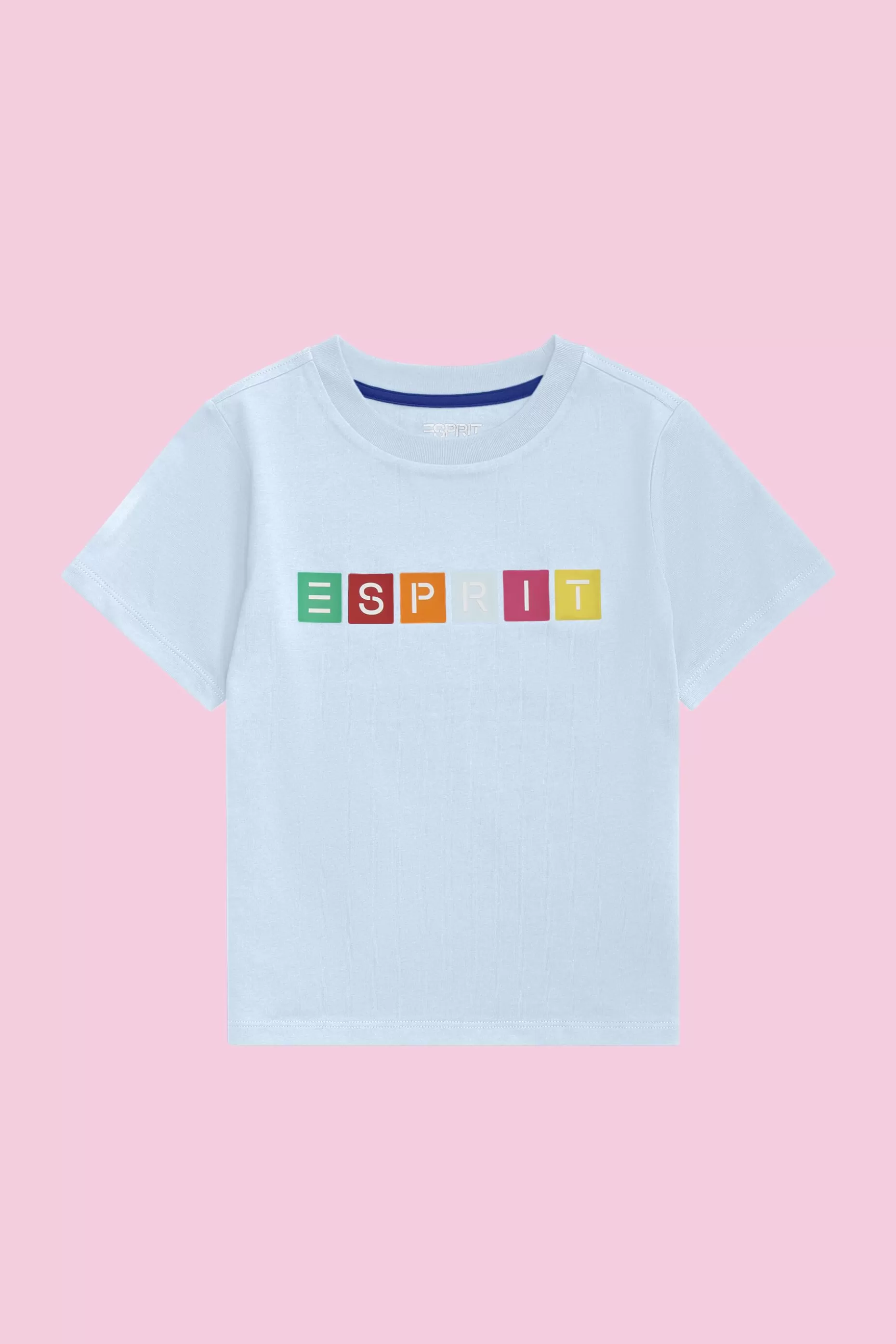 ESPRIT Organic Cotton Geometric Logo T-Shirt at our Online Shop *Boys T-Shirts