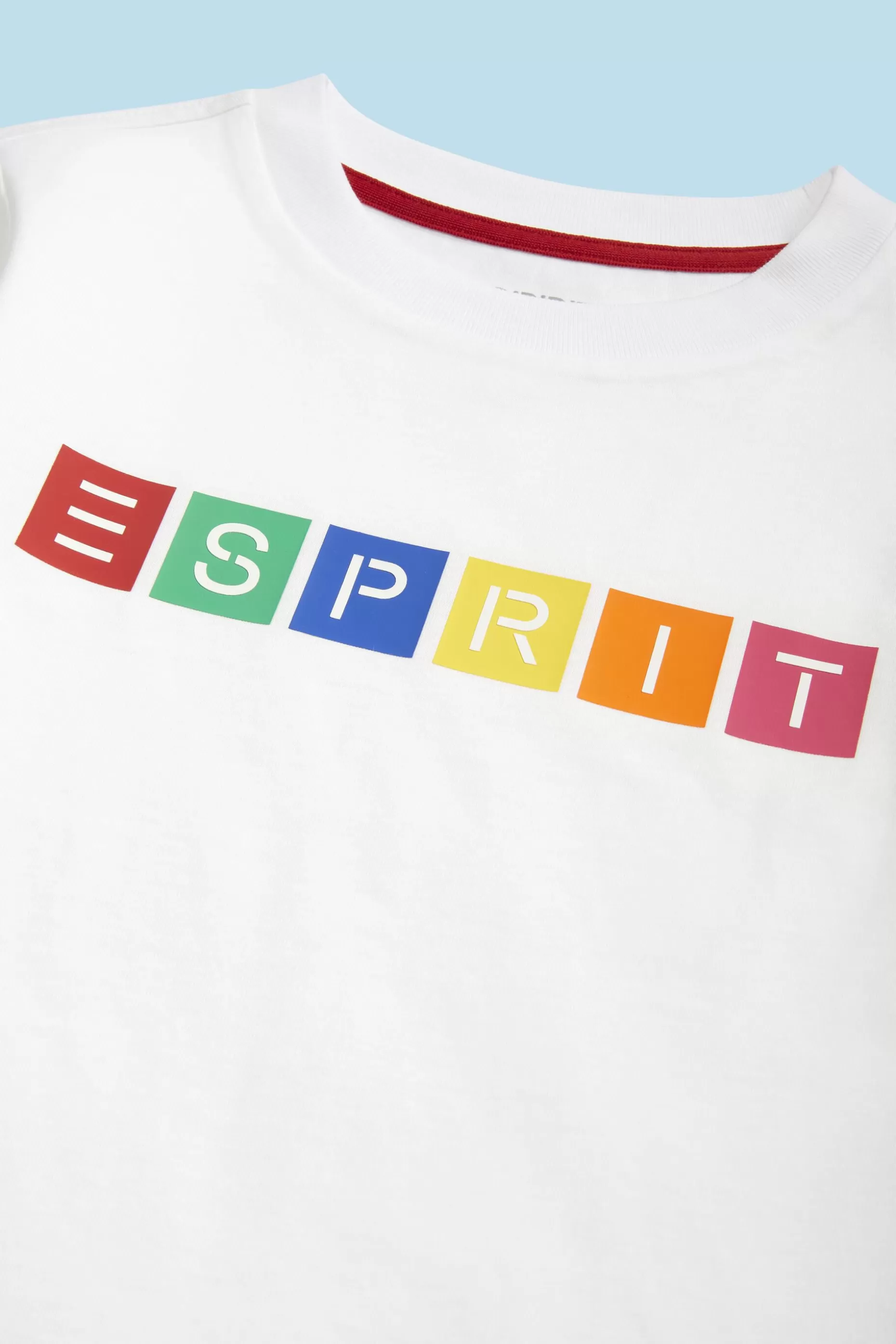 ESPRIT Organic Cotton Geometric Logo T-Shirt at our Online Shop *Girls T-Shirts