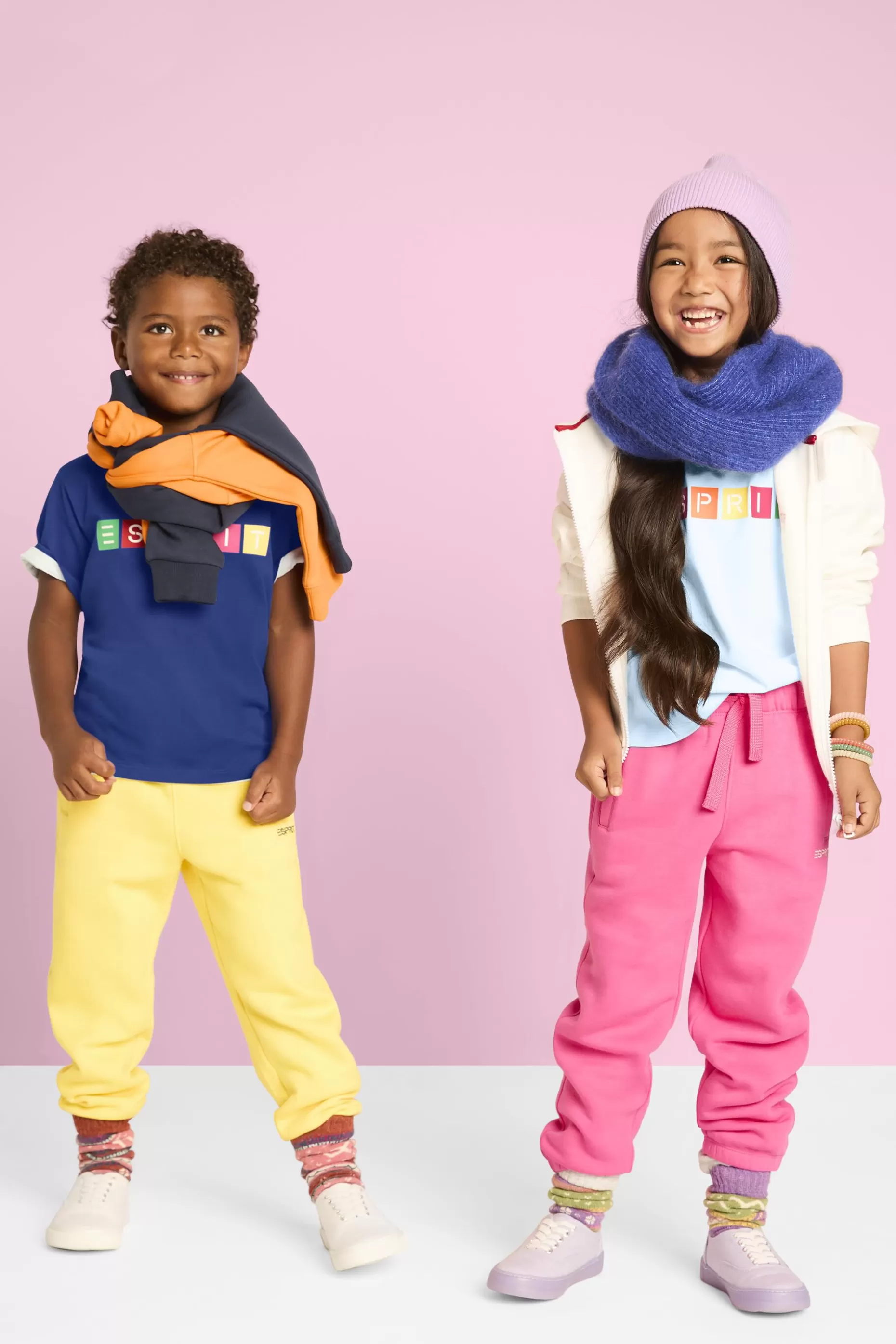 ESPRIT Organic Cotton Geometric Logo T-Shirt at our Online Shop *Girls T-Shirts