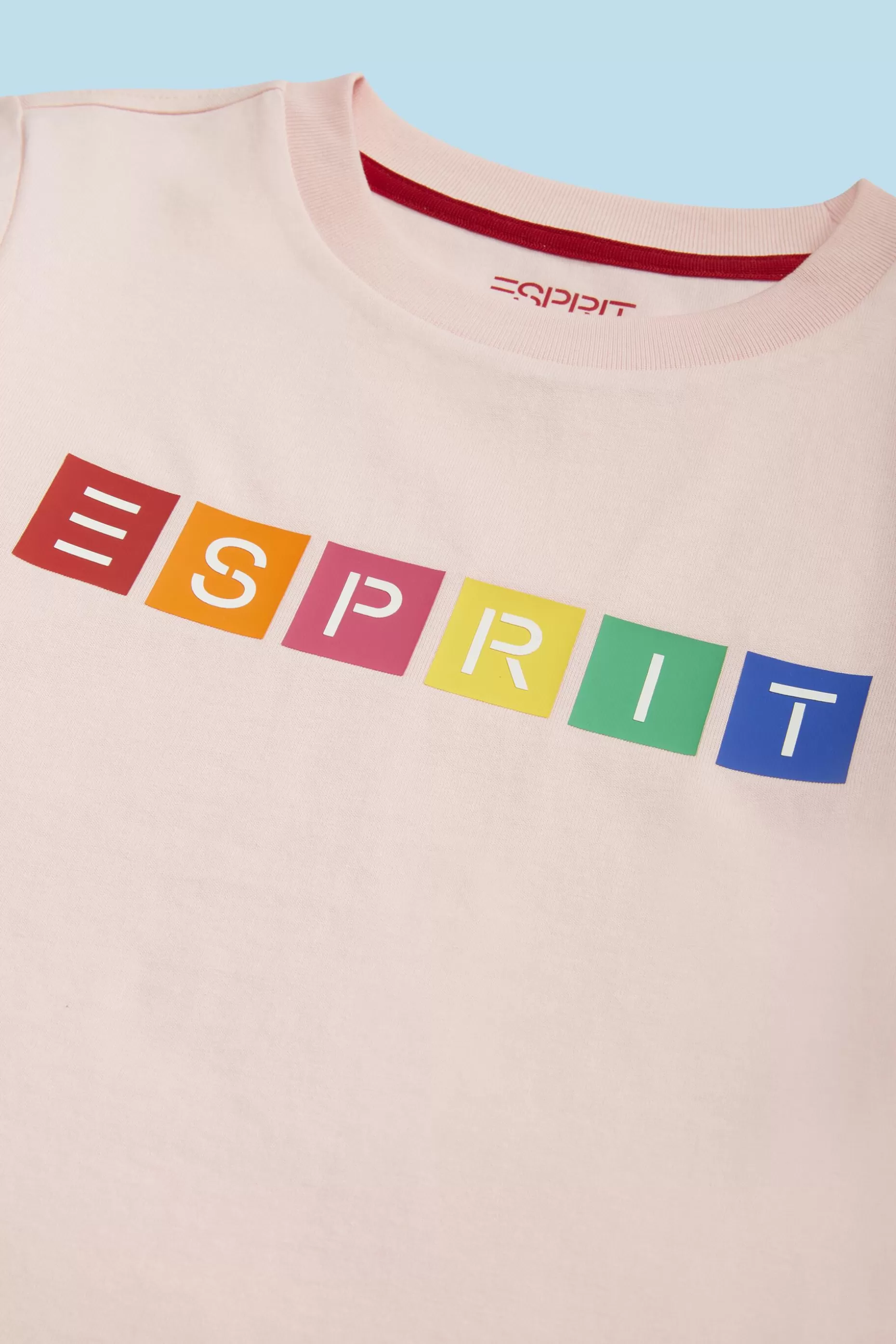 ESPRIT Organic Cotton Geometric Logo T-Shirt at our Online Shop *Men Mini Me