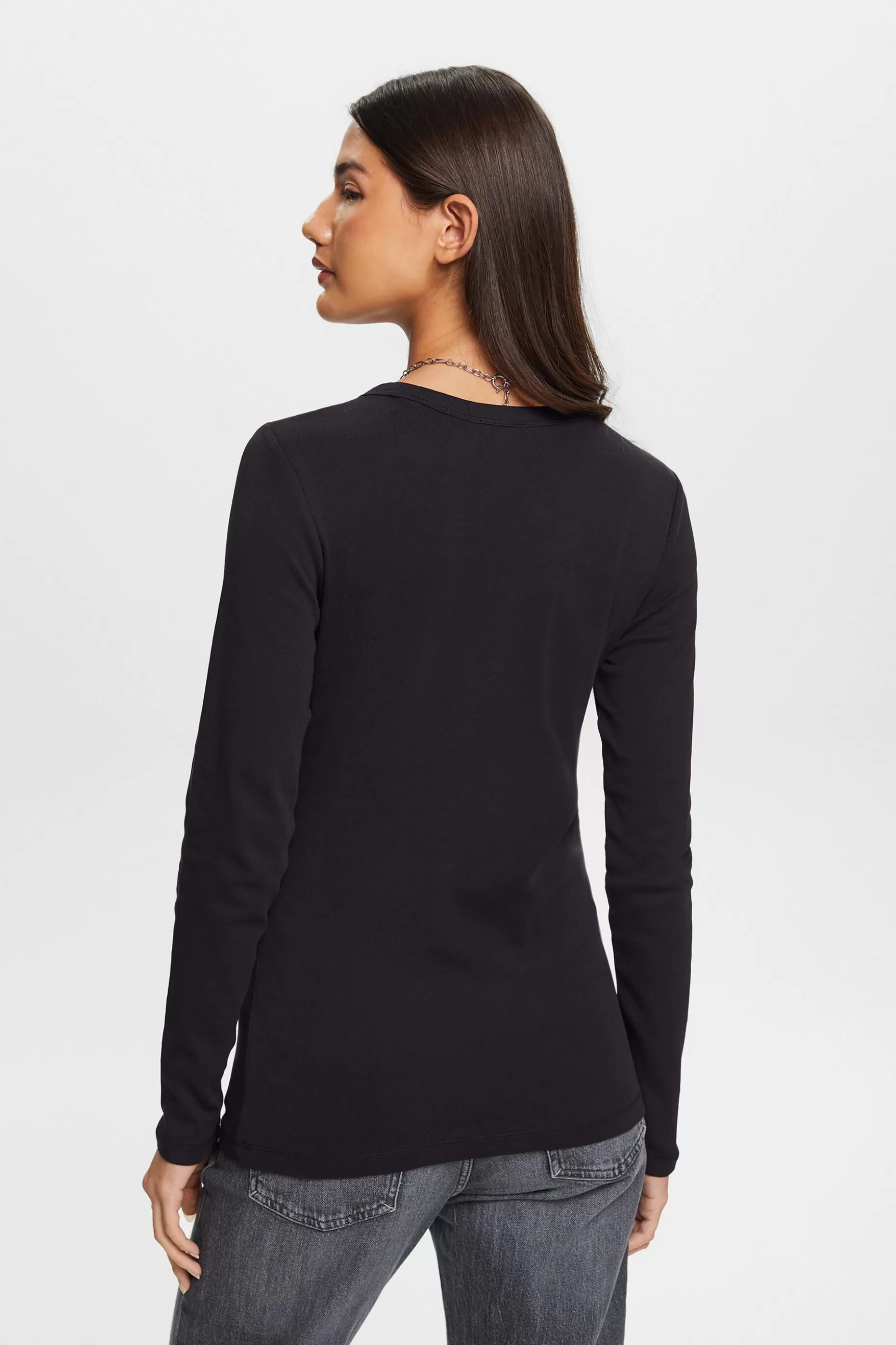 ESPRIT Organic Cotton Jersey Top at our Online Shop *Women Tops