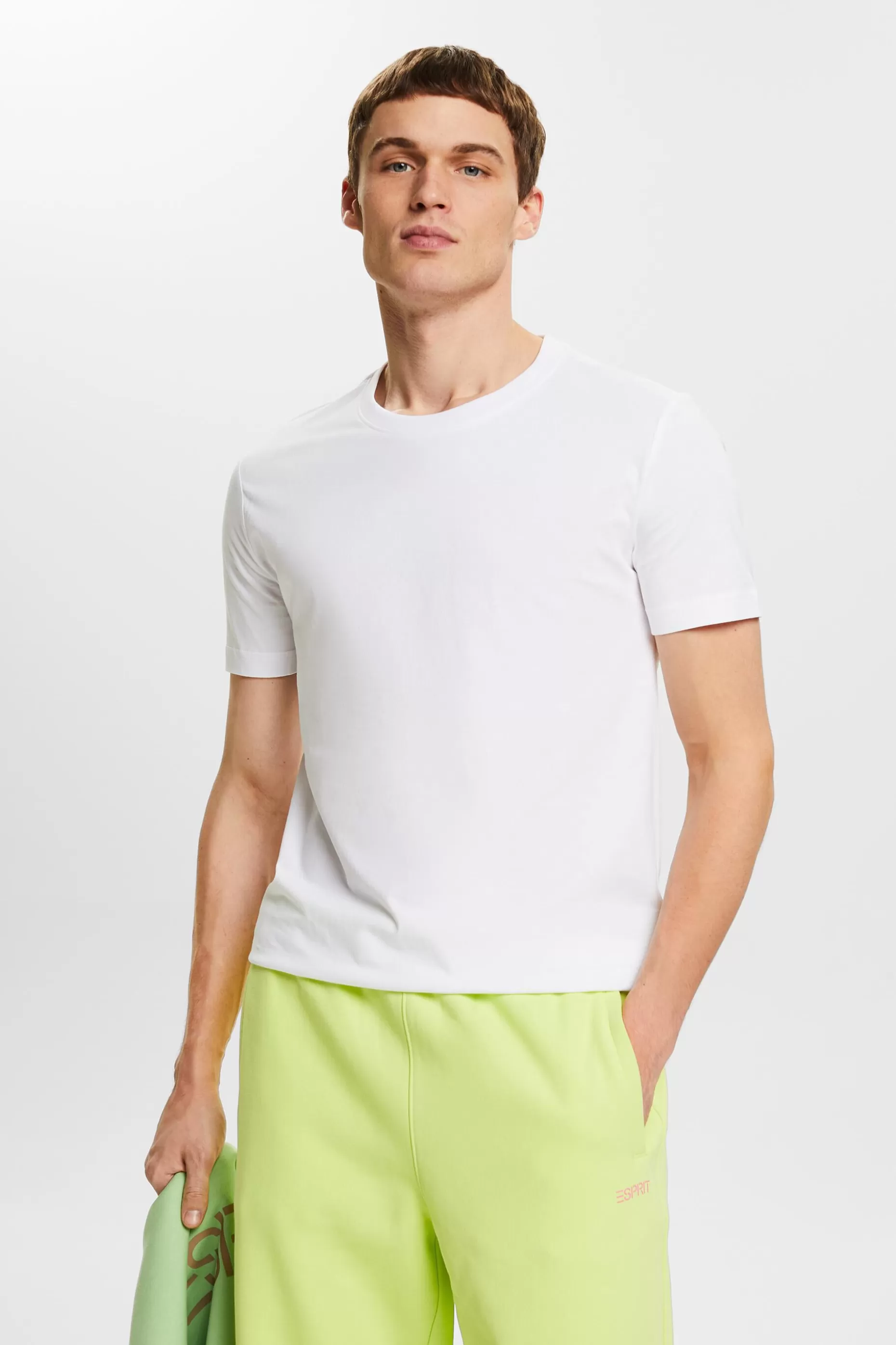 ESPRIT Organic Cotton Jersey T-Shirt at our Online Shop *Men T-Shirts + Polos