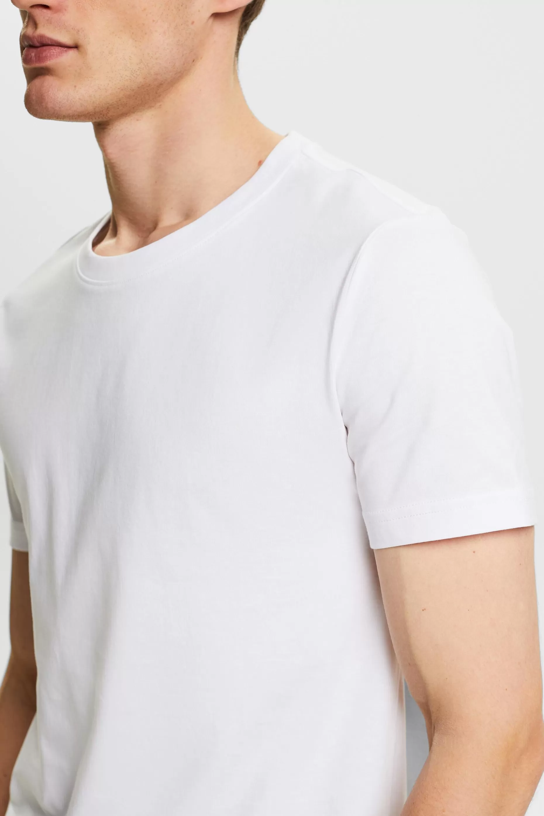 ESPRIT Organic Cotton Jersey T-Shirt at our Online Shop *Men T-Shirts + Polos