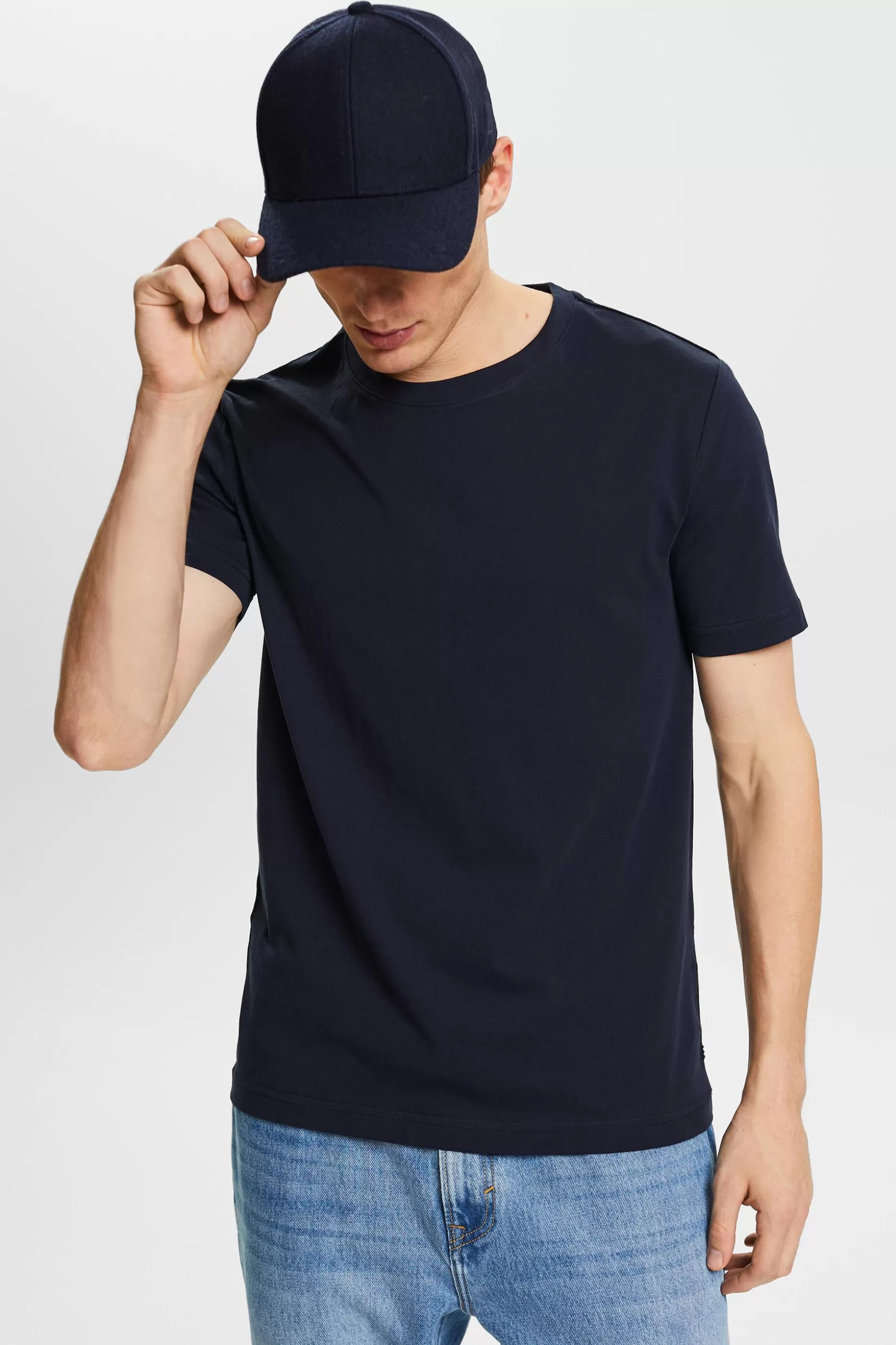 ESPRIT Organic Cotton Jersey T-Shirt at our Online Shop *Men T-Shirts + Polos