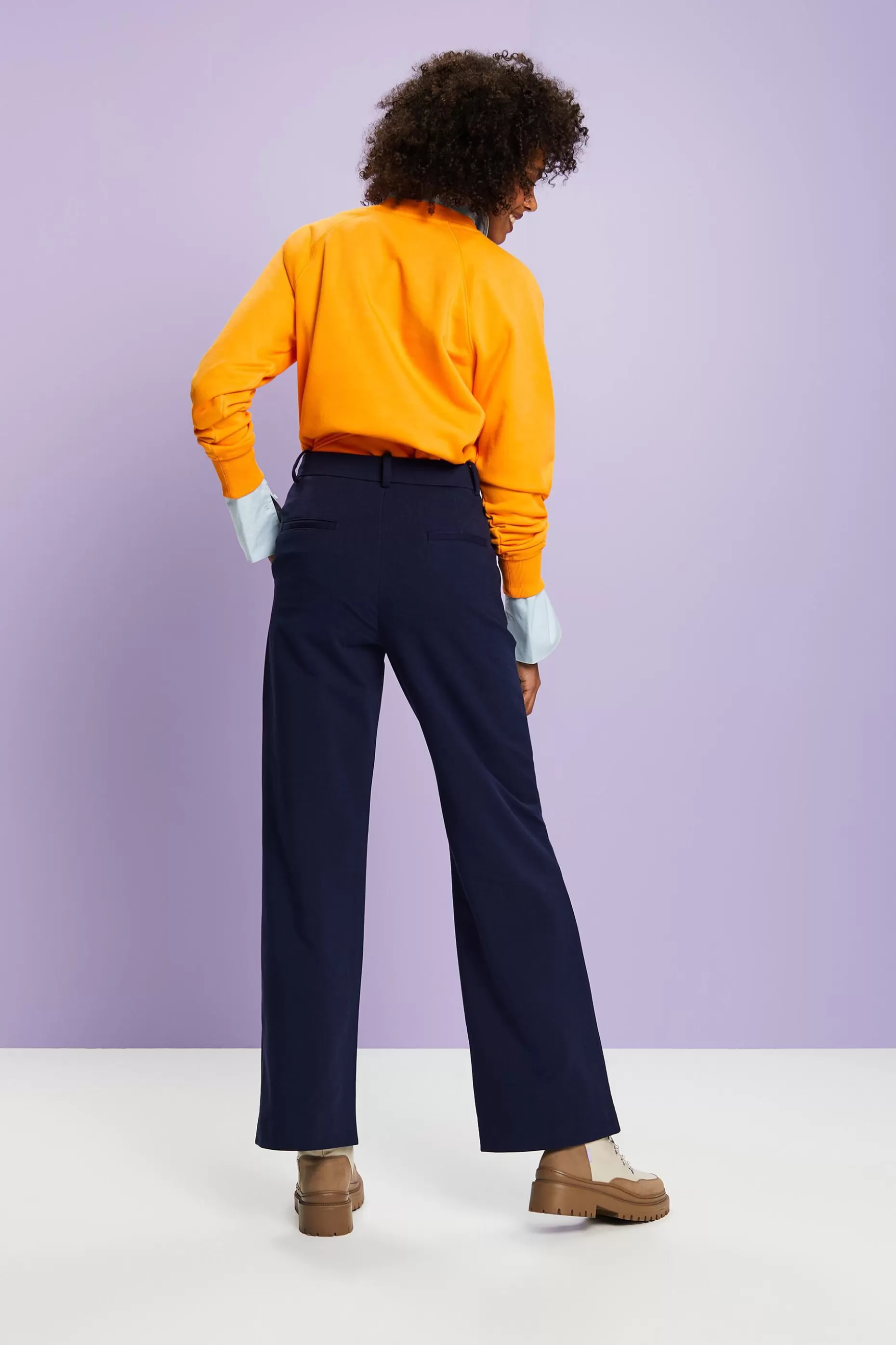 ESPRIT Organic Cotton Knitted Pants at our Online Shop *Women Pants + Joggers