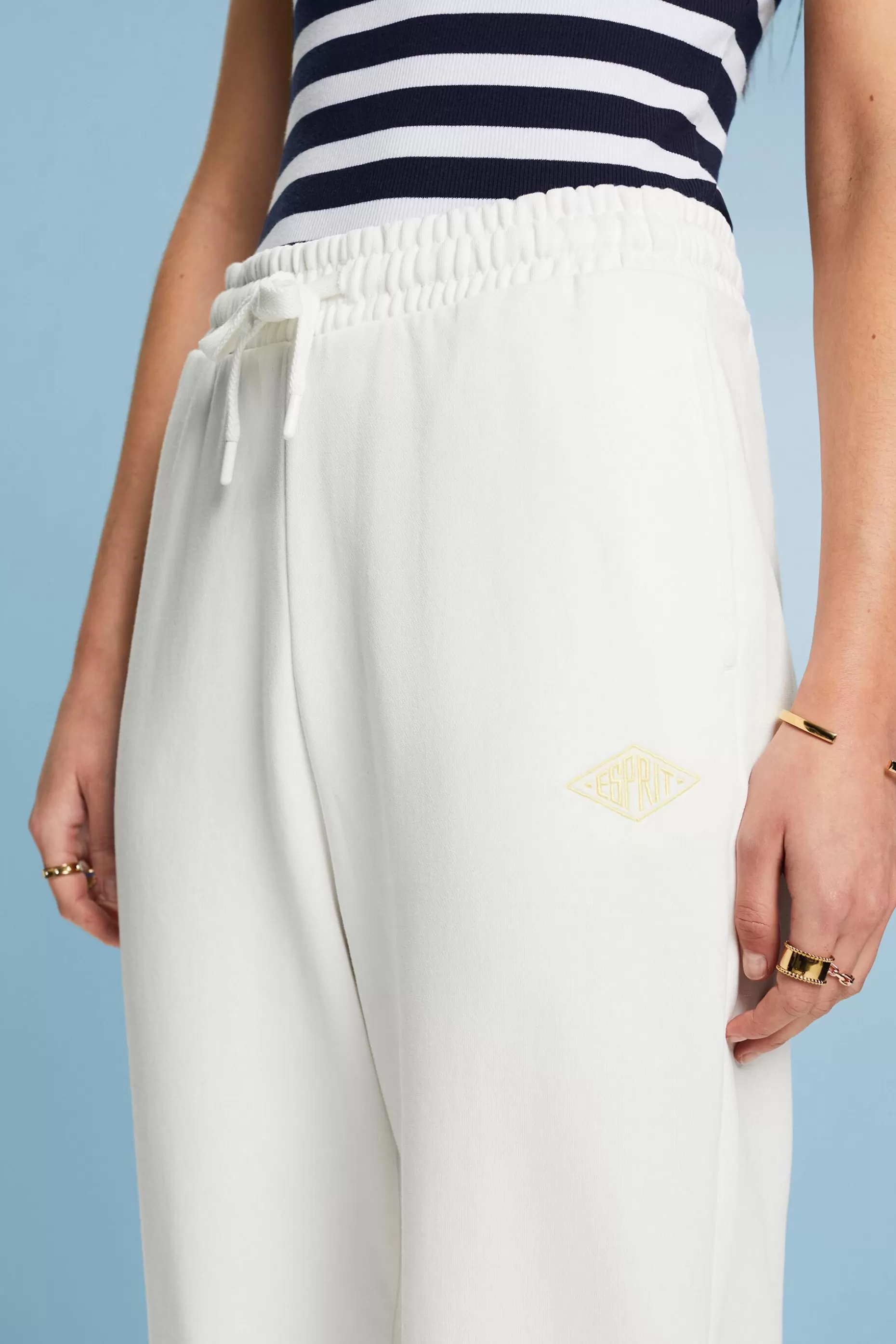 ESPRIT Organic Cotton Logo Sweatpants at our Online Shop *Women Pants + Joggers