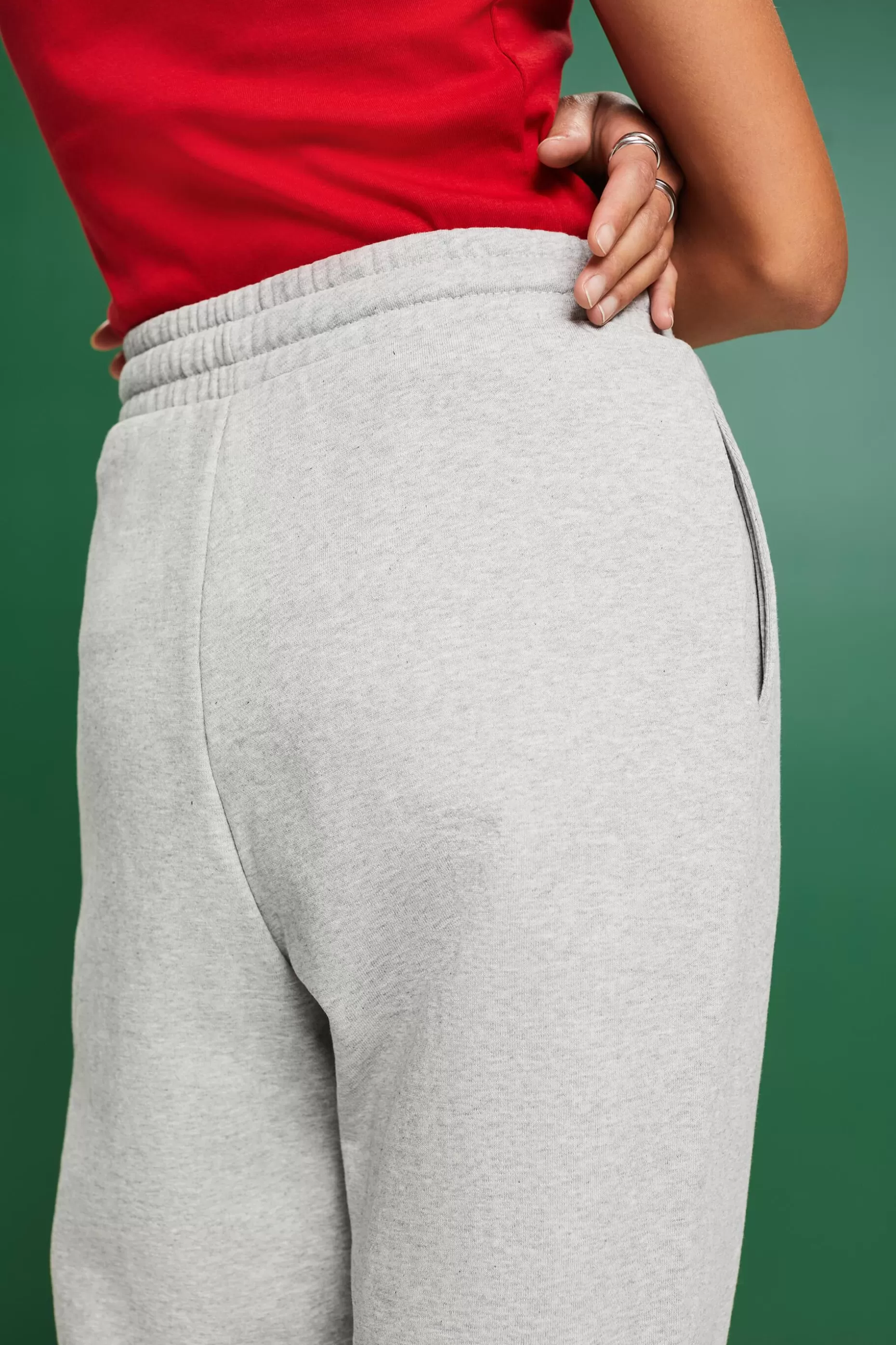 ESPRIT Organic Cotton Logo Sweatpants at our Online Shop *Women Pants + Joggers