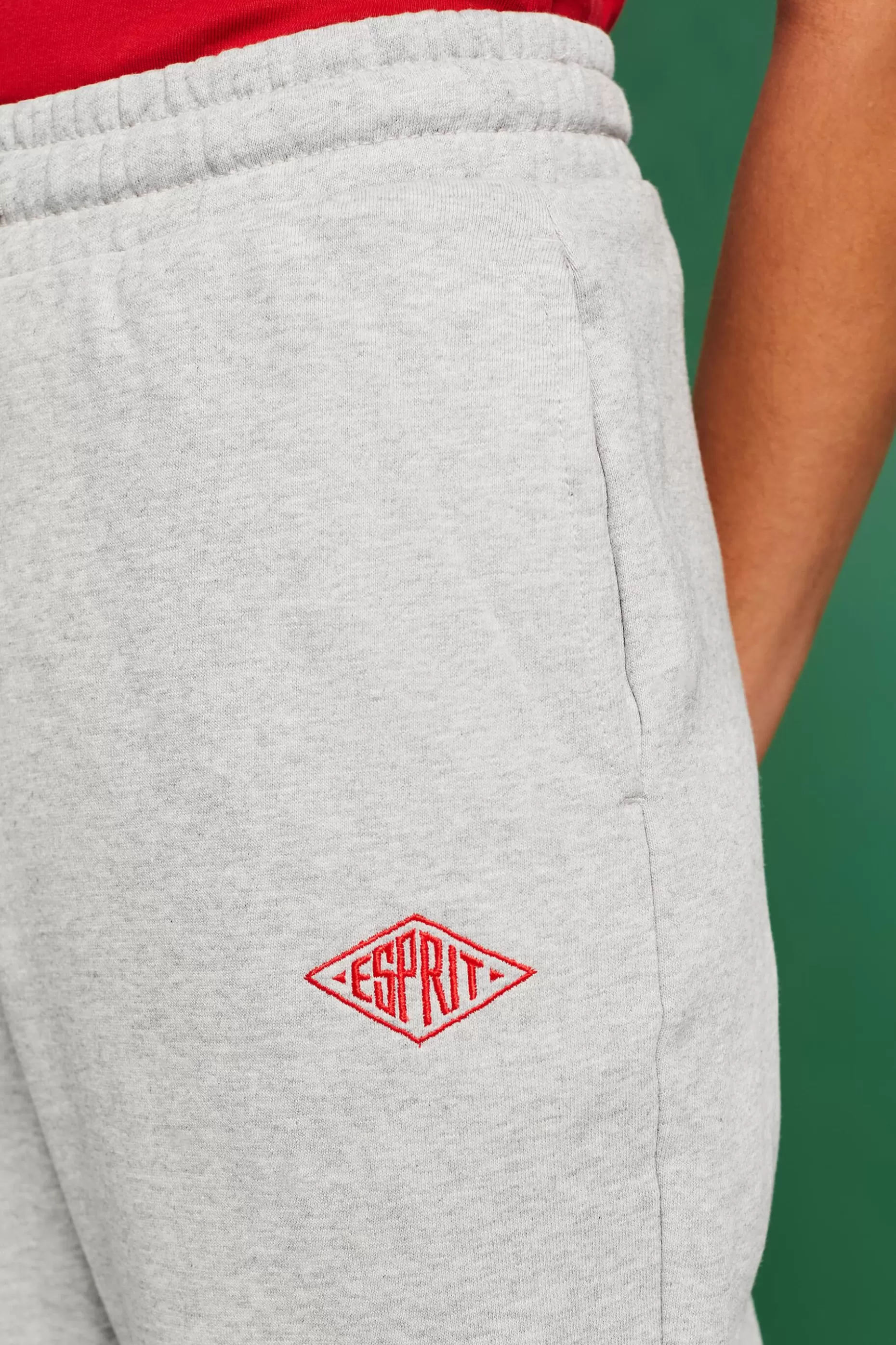 ESPRIT Organic Cotton Logo Sweatpants at our Online Shop *Women Pants + Joggers