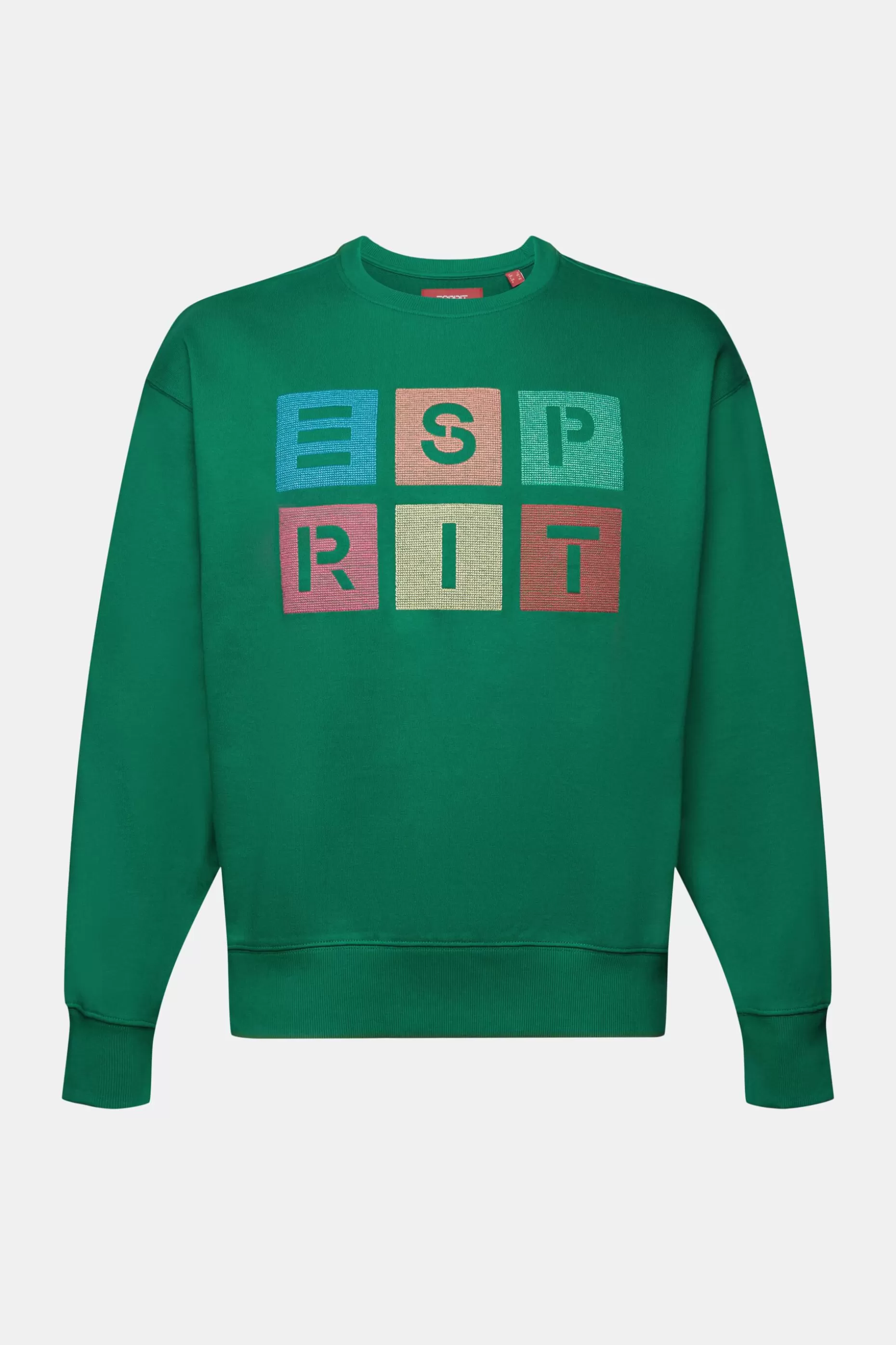 ESPRIT Organic Cotton Logo Sweatshirt at our Online Shop *Men Sweatshirts + Hoodies