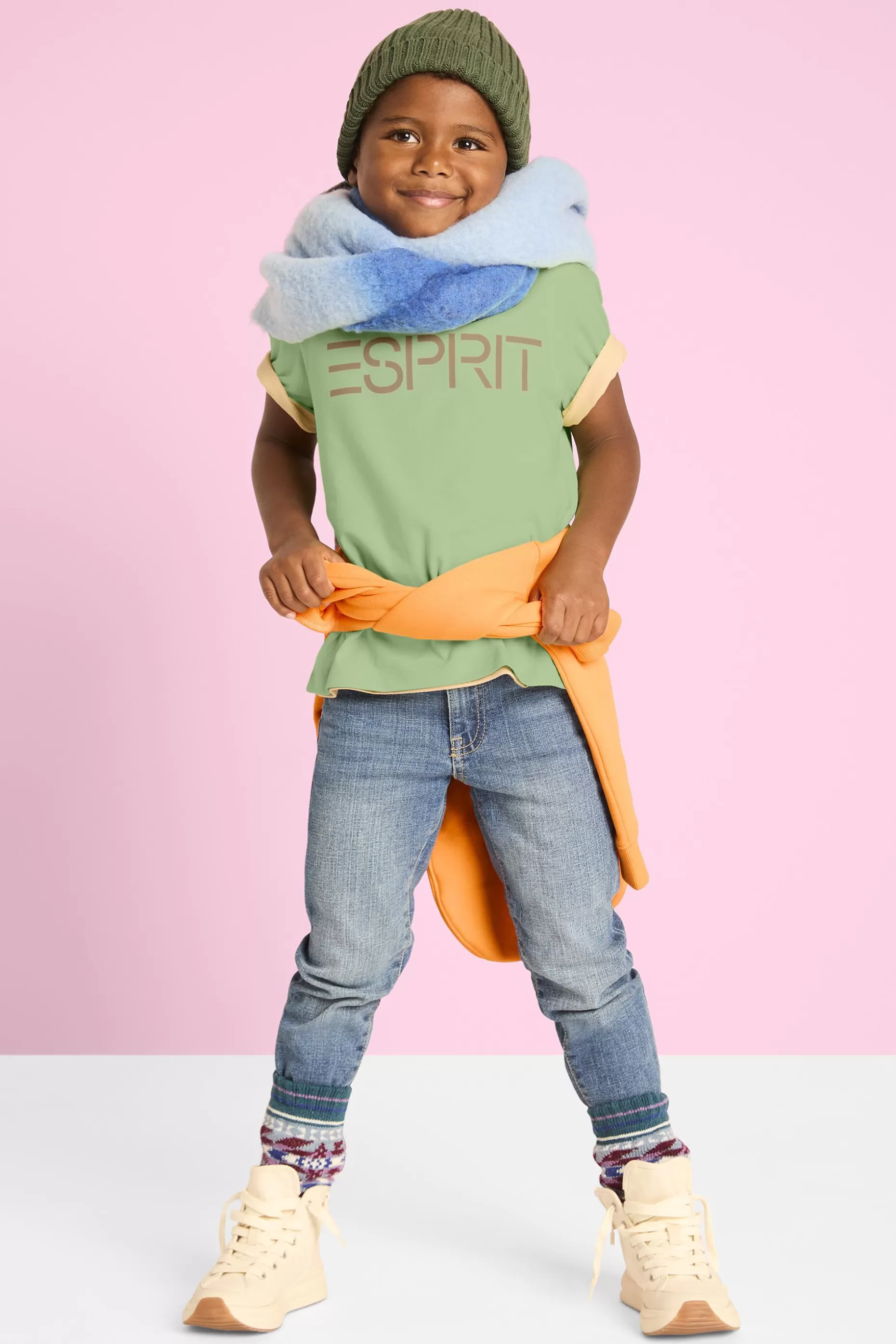 ESPRIT Organic Cotton Logo T-Shirt at our Online Shop * Accessories