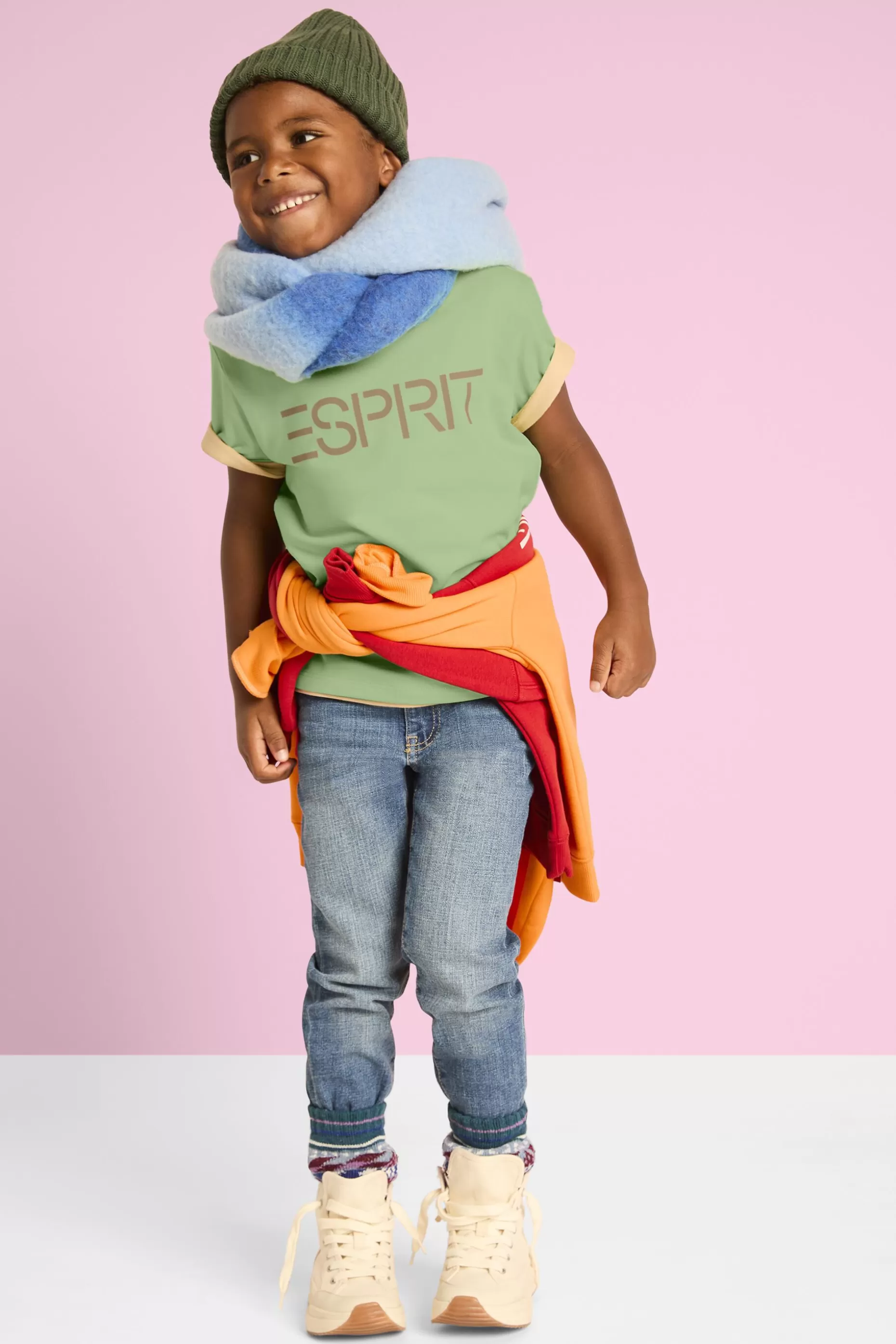 ESPRIT Organic Cotton Logo T-Shirt at our Online Shop *Kids T-Shirts