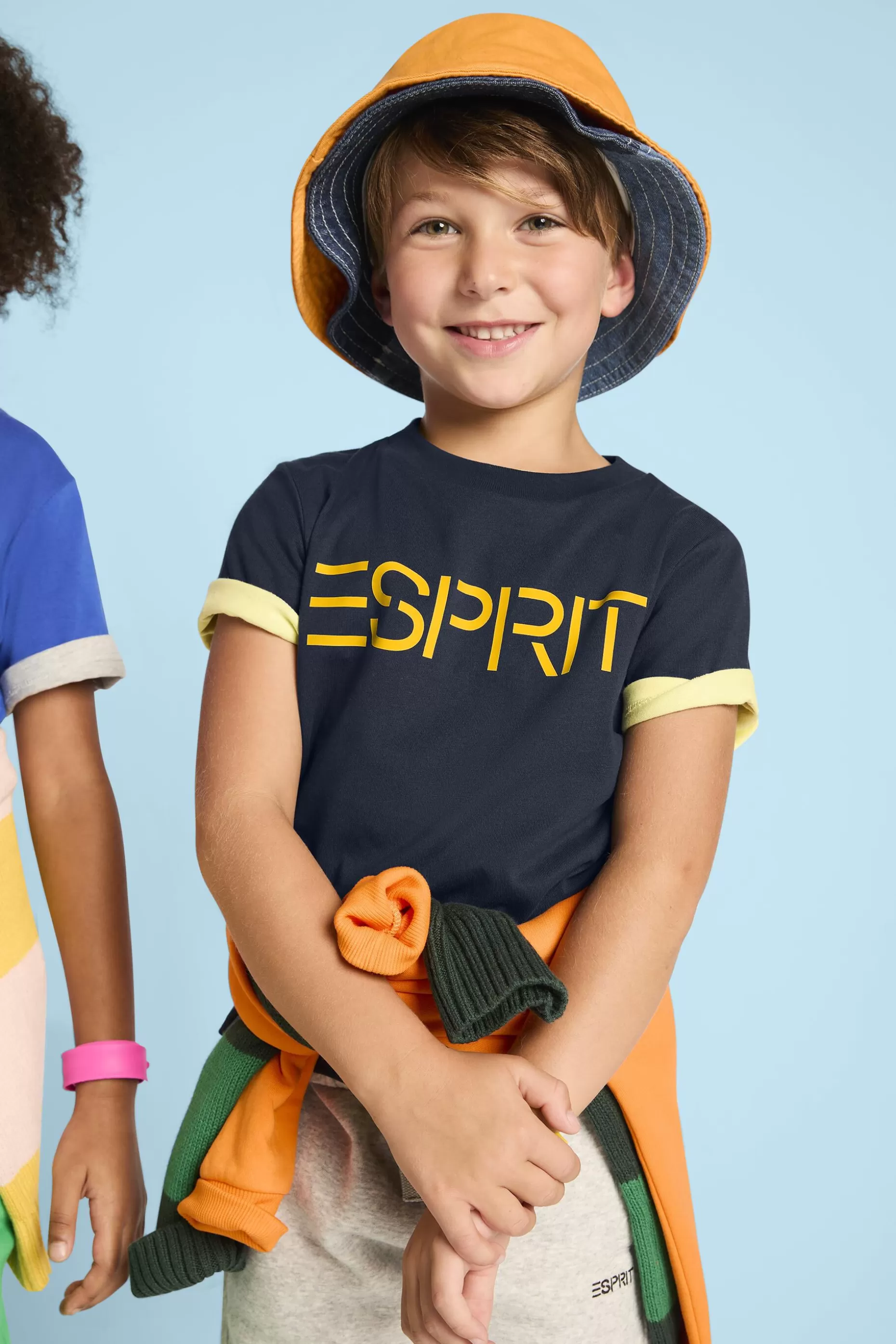 ESPRIT Organic Cotton Logo T-Shirt at our Online Shop *Men Mini Me