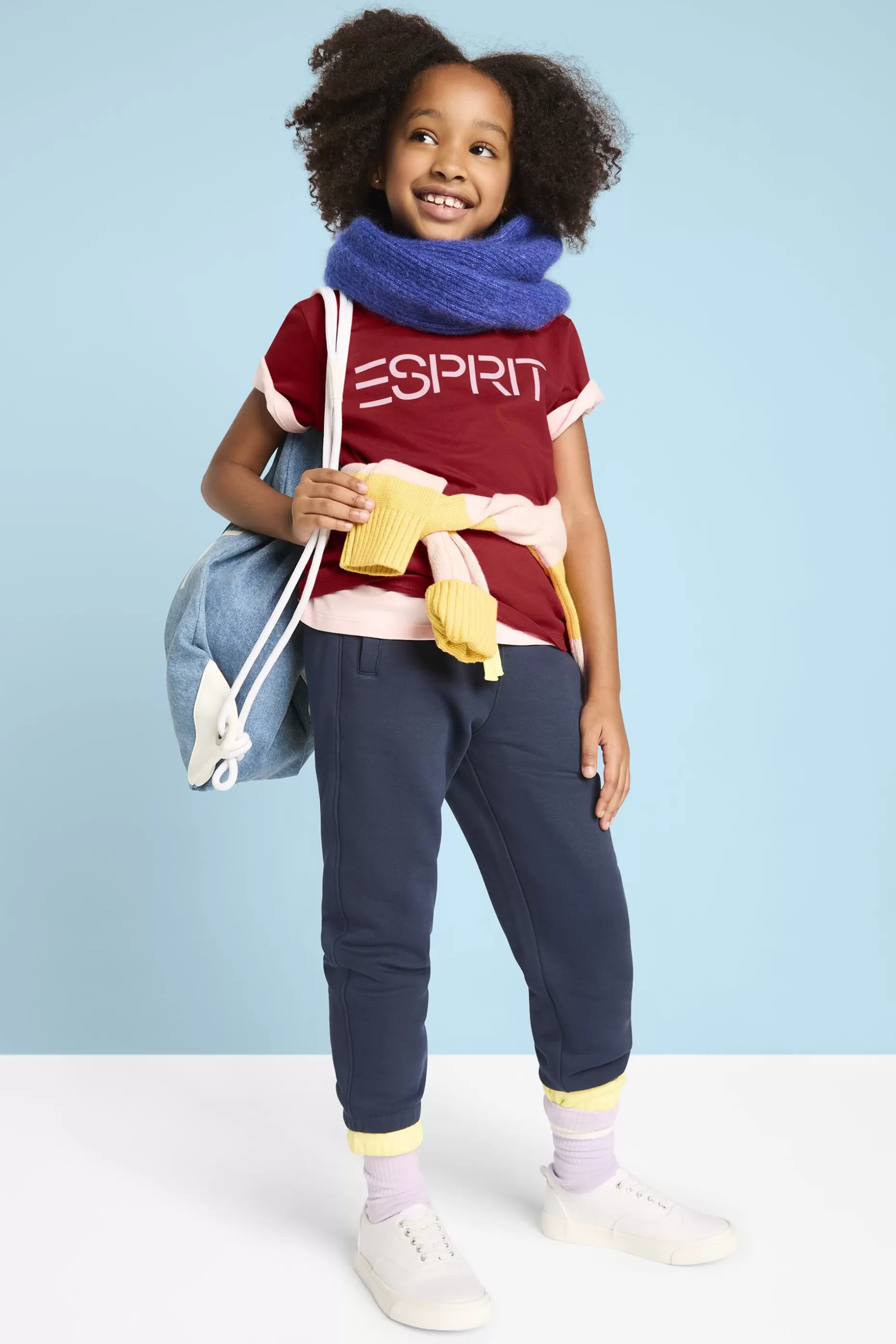 ESPRIT Organic Cotton Logo T-Shirt at our Online Shop *Men Mini Me