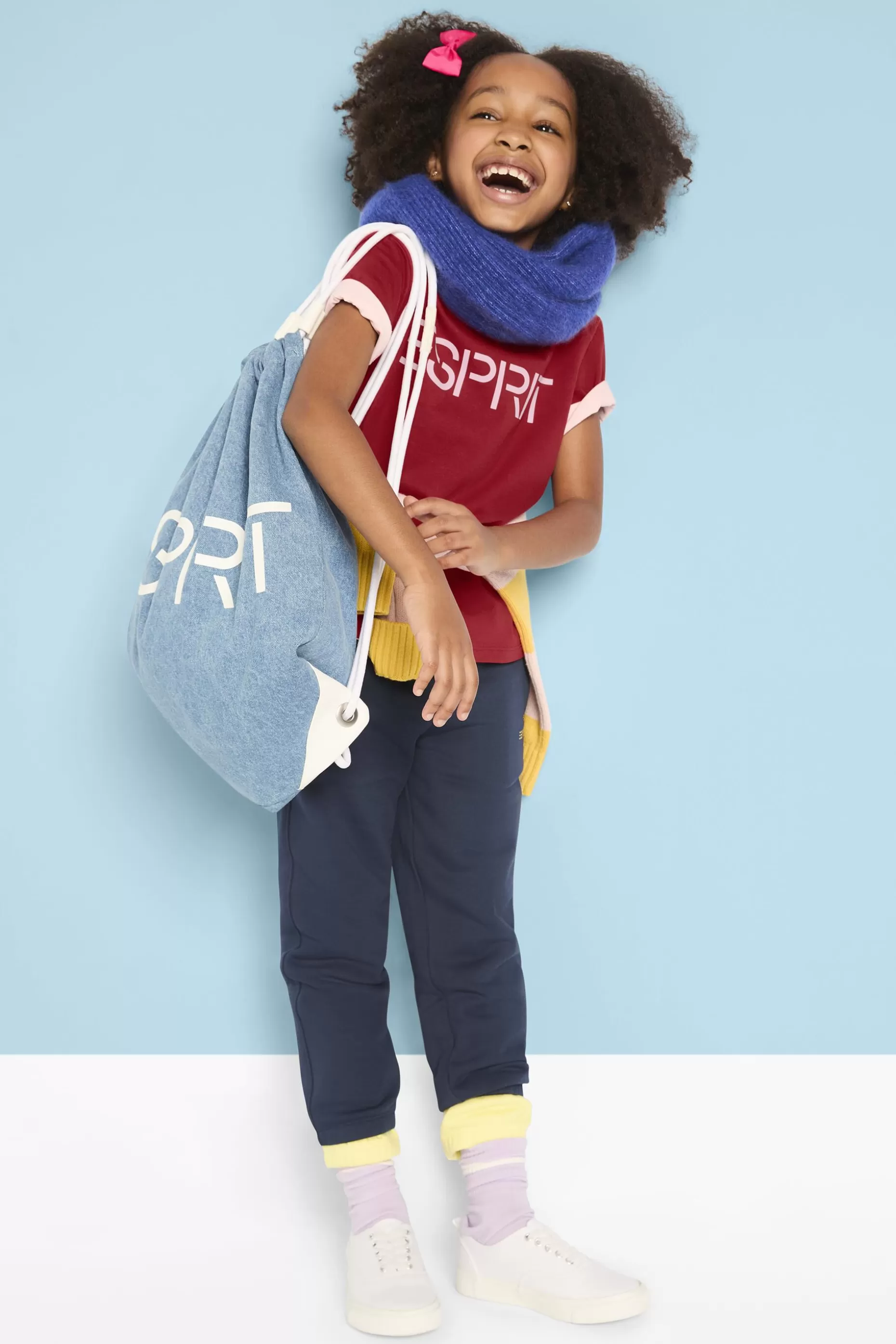 ESPRIT Organic Cotton Logo T-Shirt at our Online Shop *Women Mini Me