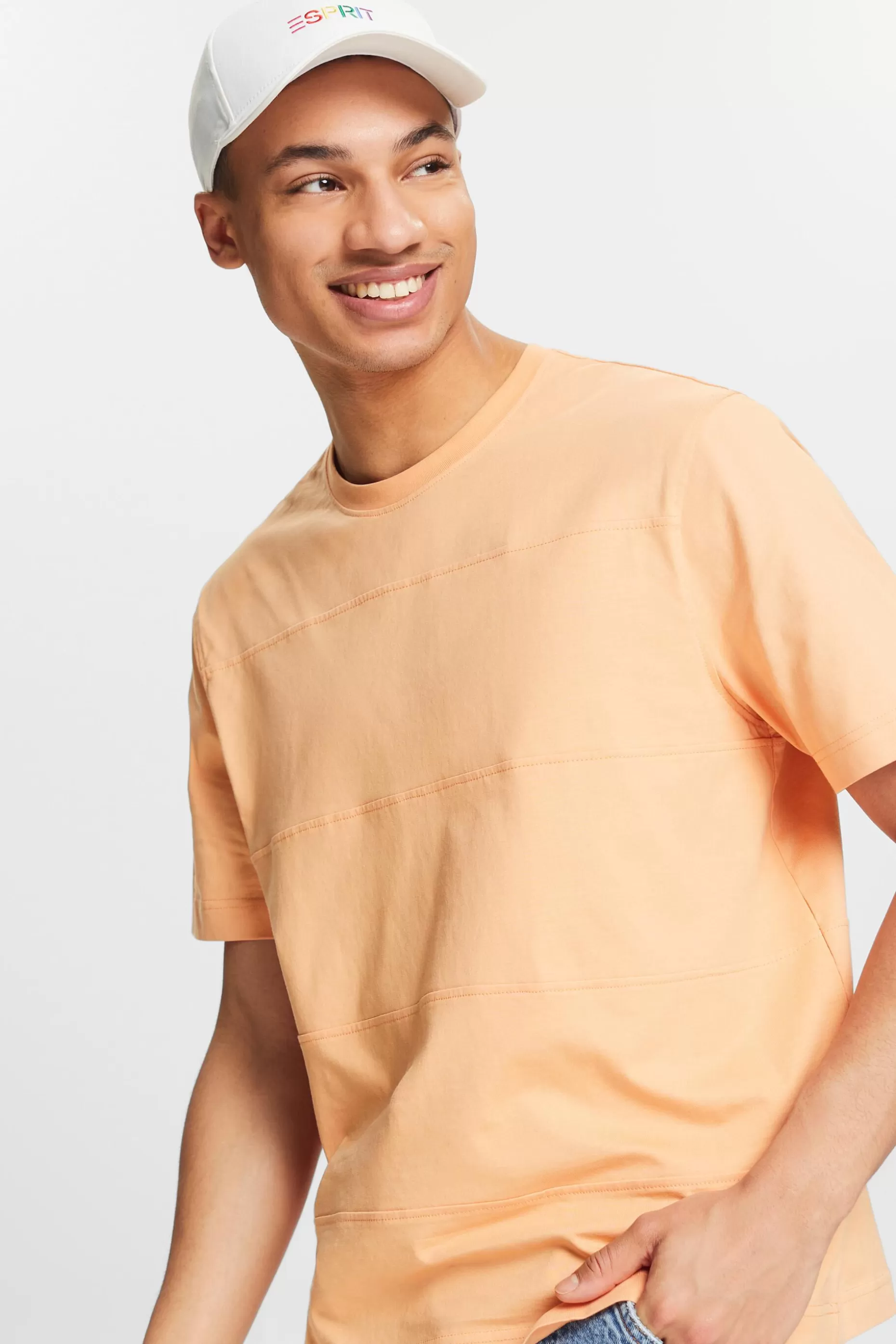 ESPRIT Organic Cotton Long-Sleeve T-Shirt at our Online Shop *Men T-Shirts + Polos