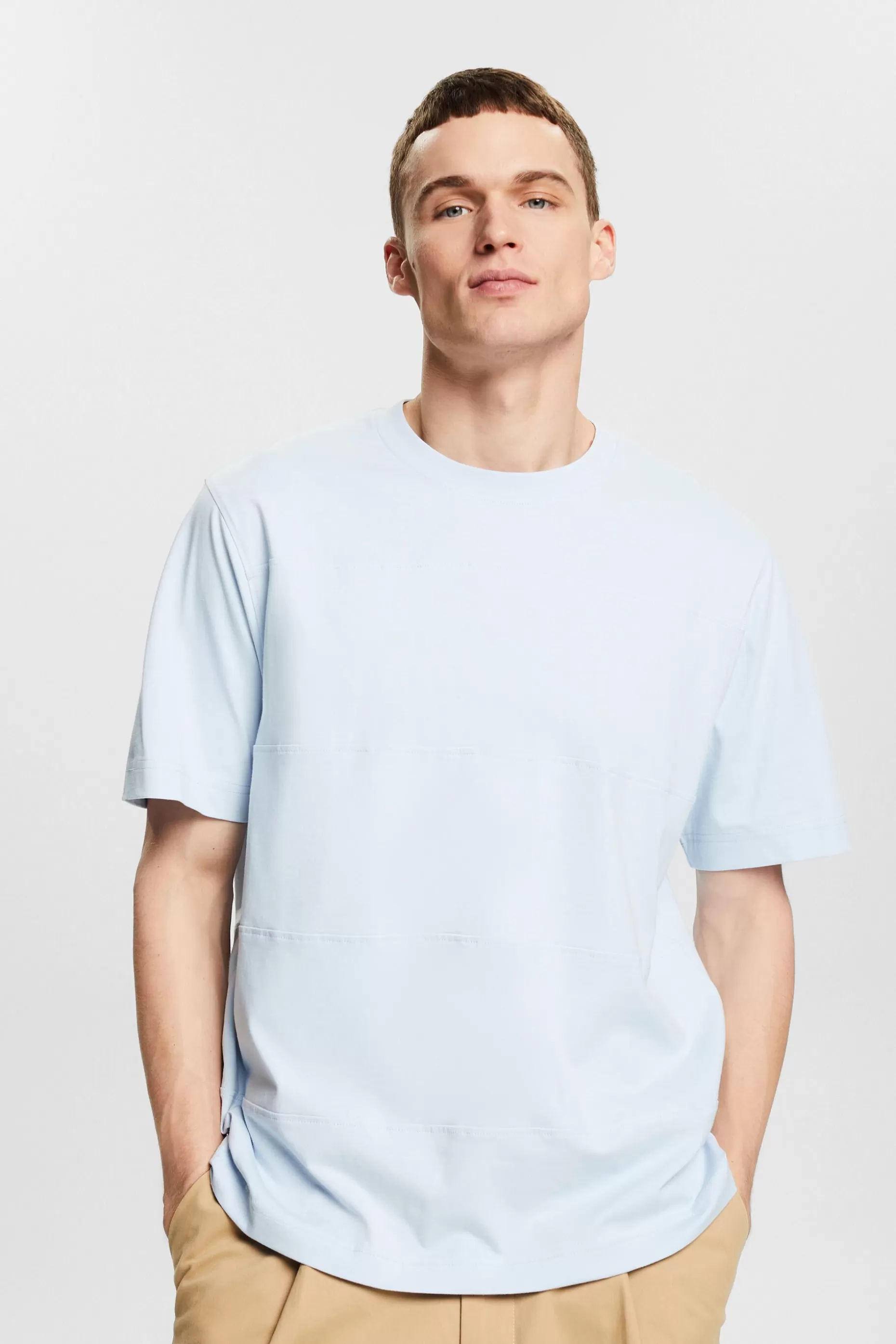 ESPRIT Organic Cotton Long-Sleeve T-Shirt at our Online Shop *Men T-Shirts + Polos