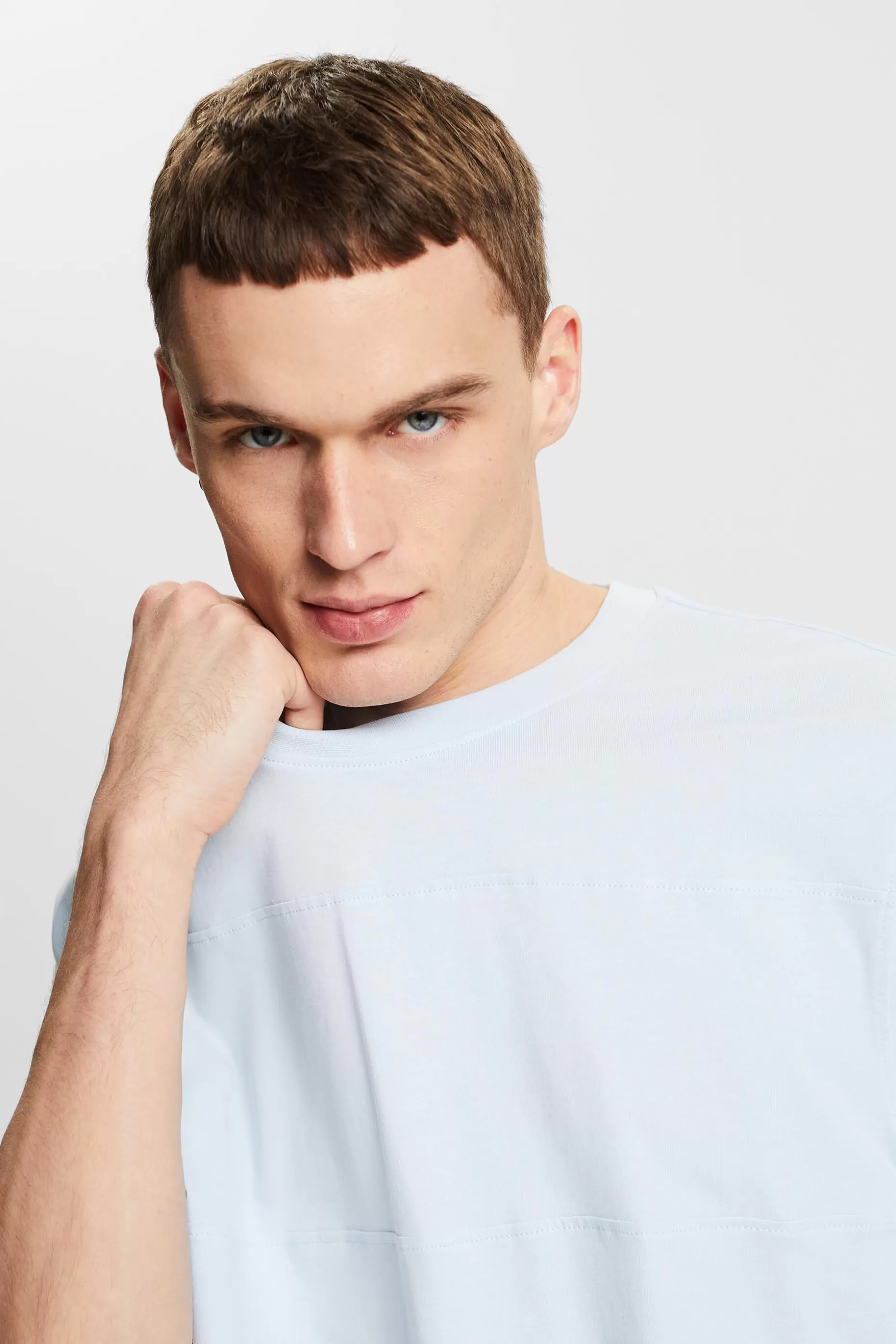 ESPRIT Organic Cotton Long-Sleeve T-Shirt at our Online Shop *Men T-Shirts + Polos