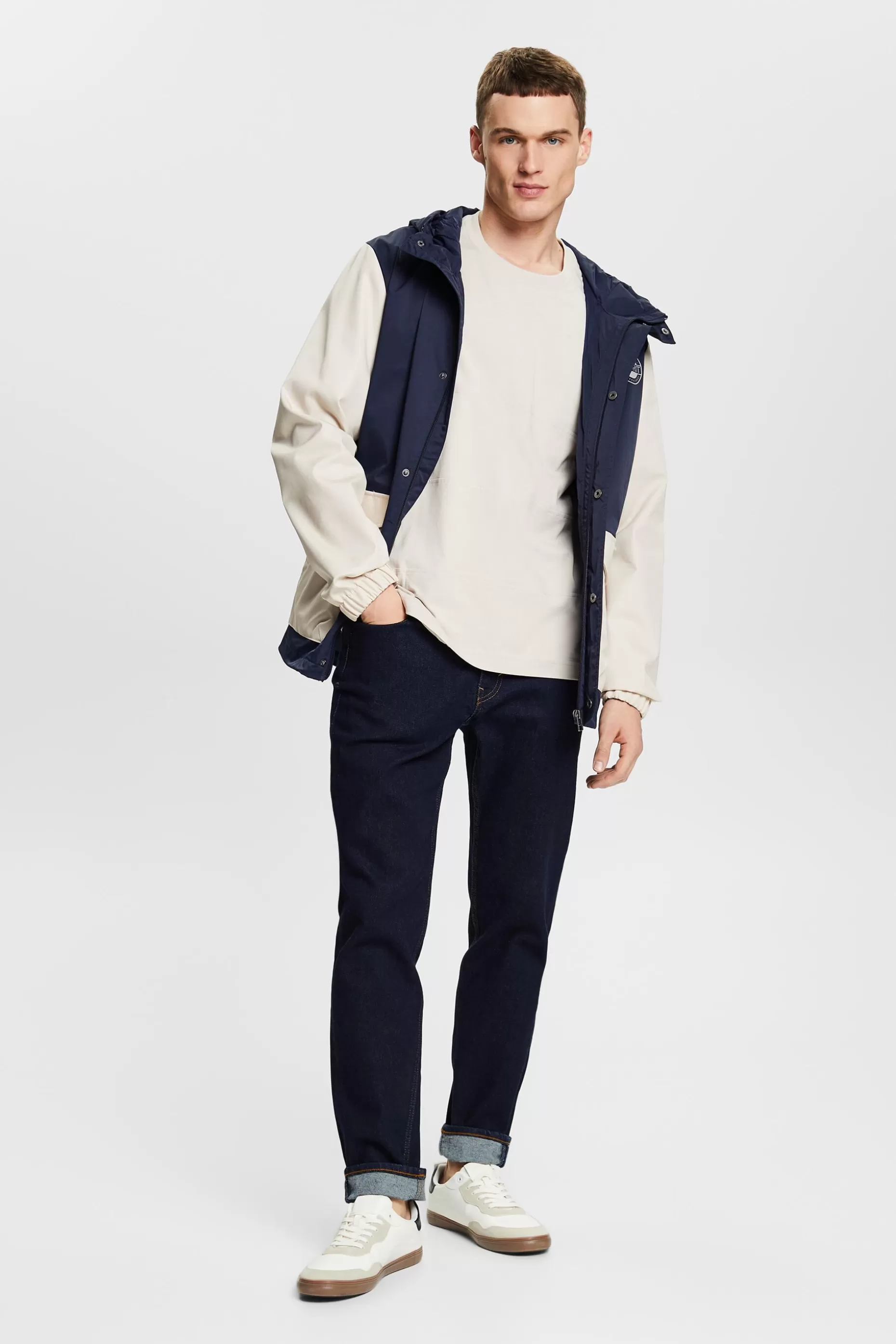 ESPRIT Organic Cotton Long-Sleeve T-Shirt at our Online Shop *Men T-Shirts + Polos