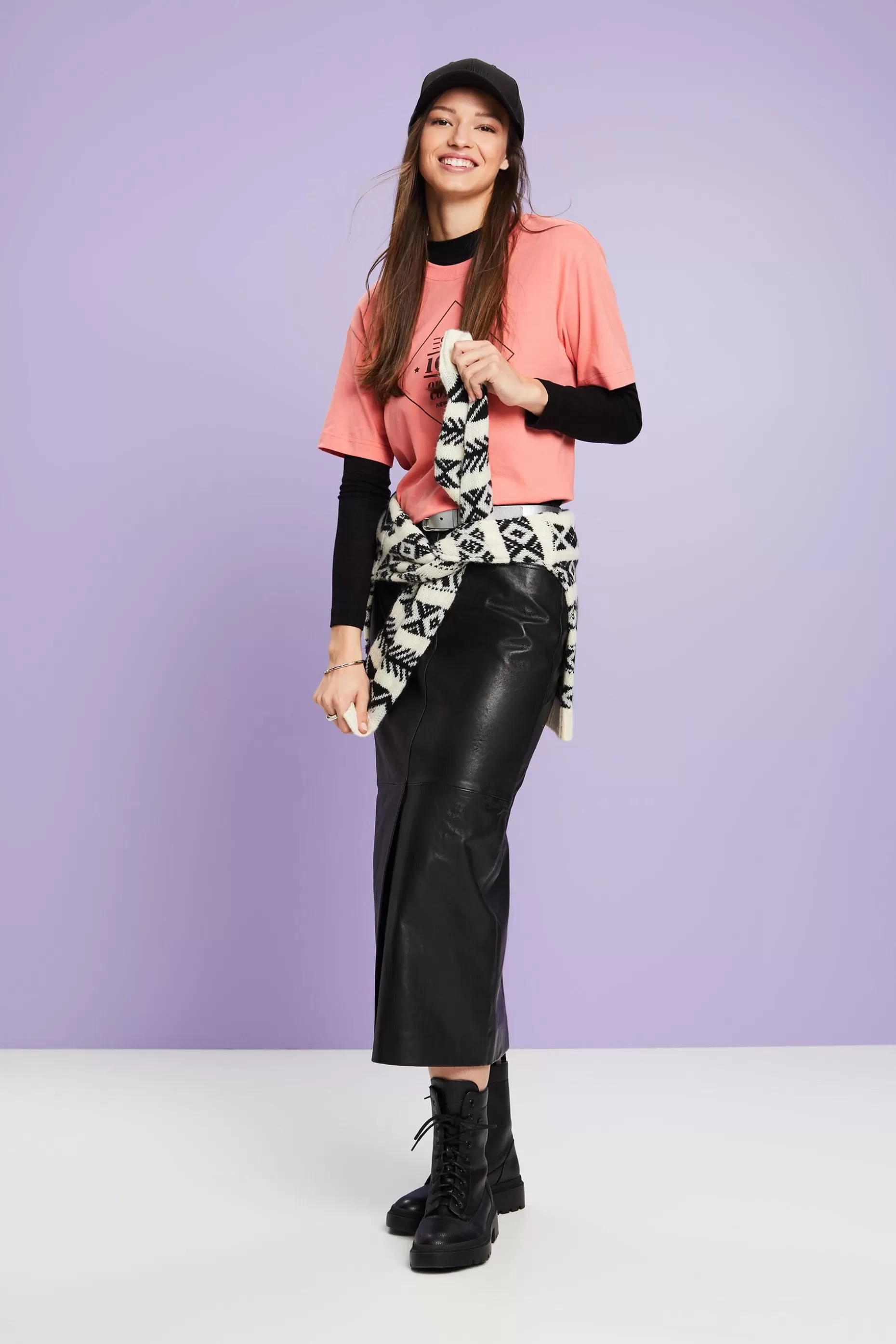 ESPRIT Organic Cotton Printed T-Shirt at our Online Shop *Women T-Shirts + Tops