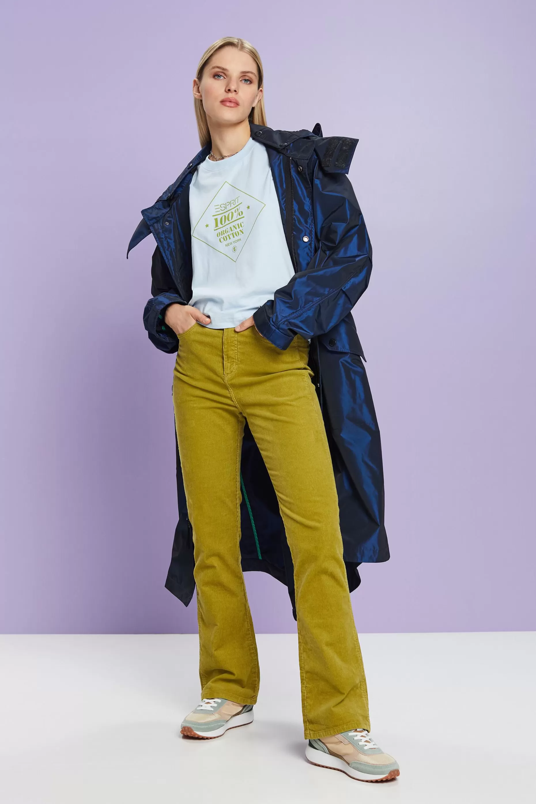 ESPRIT Organic Cotton Printed T-Shirt at our Online Shop *Women T-Shirts + Tops