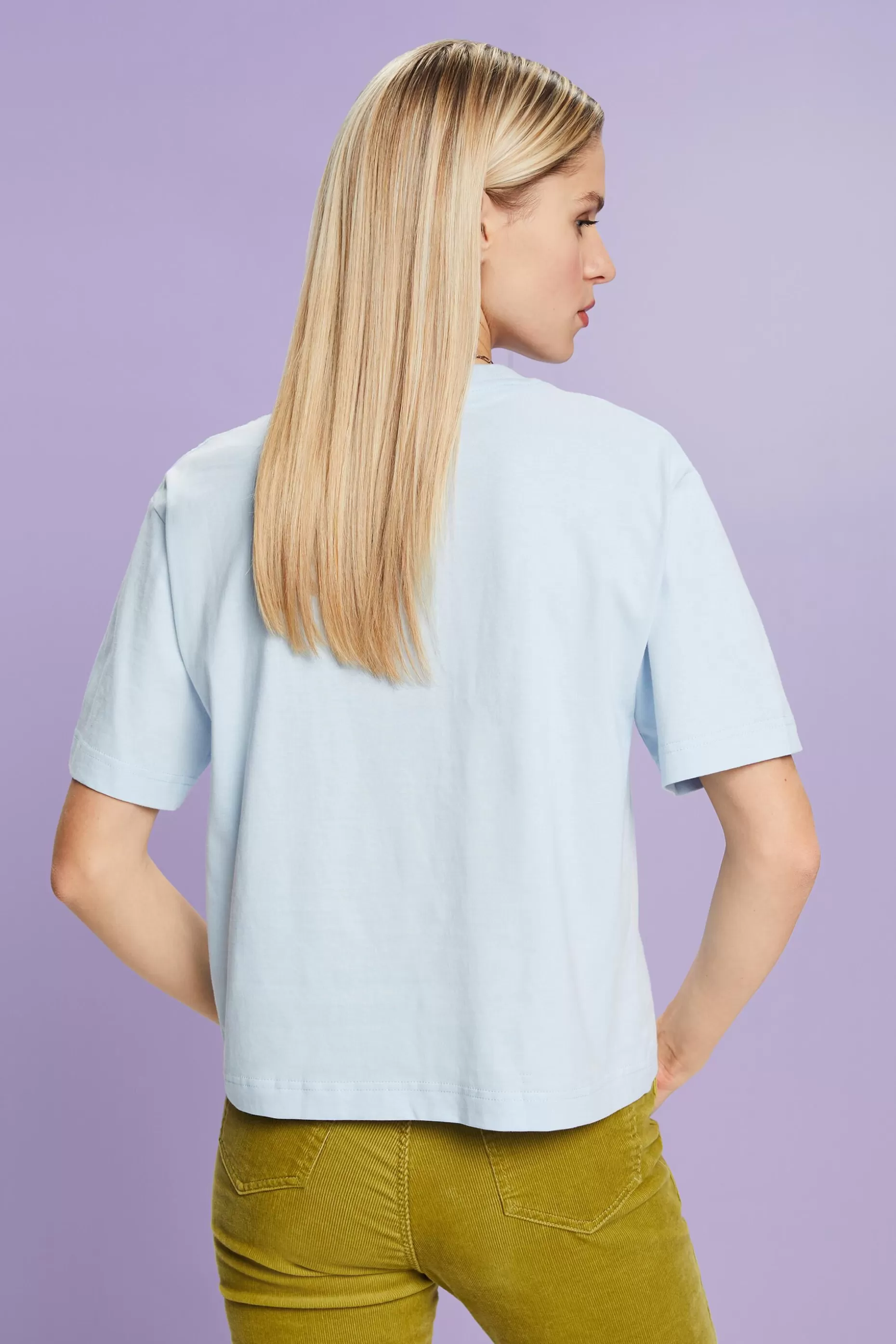 ESPRIT Organic Cotton Printed T-Shirt at our Online Shop *Women T-Shirts + Tops