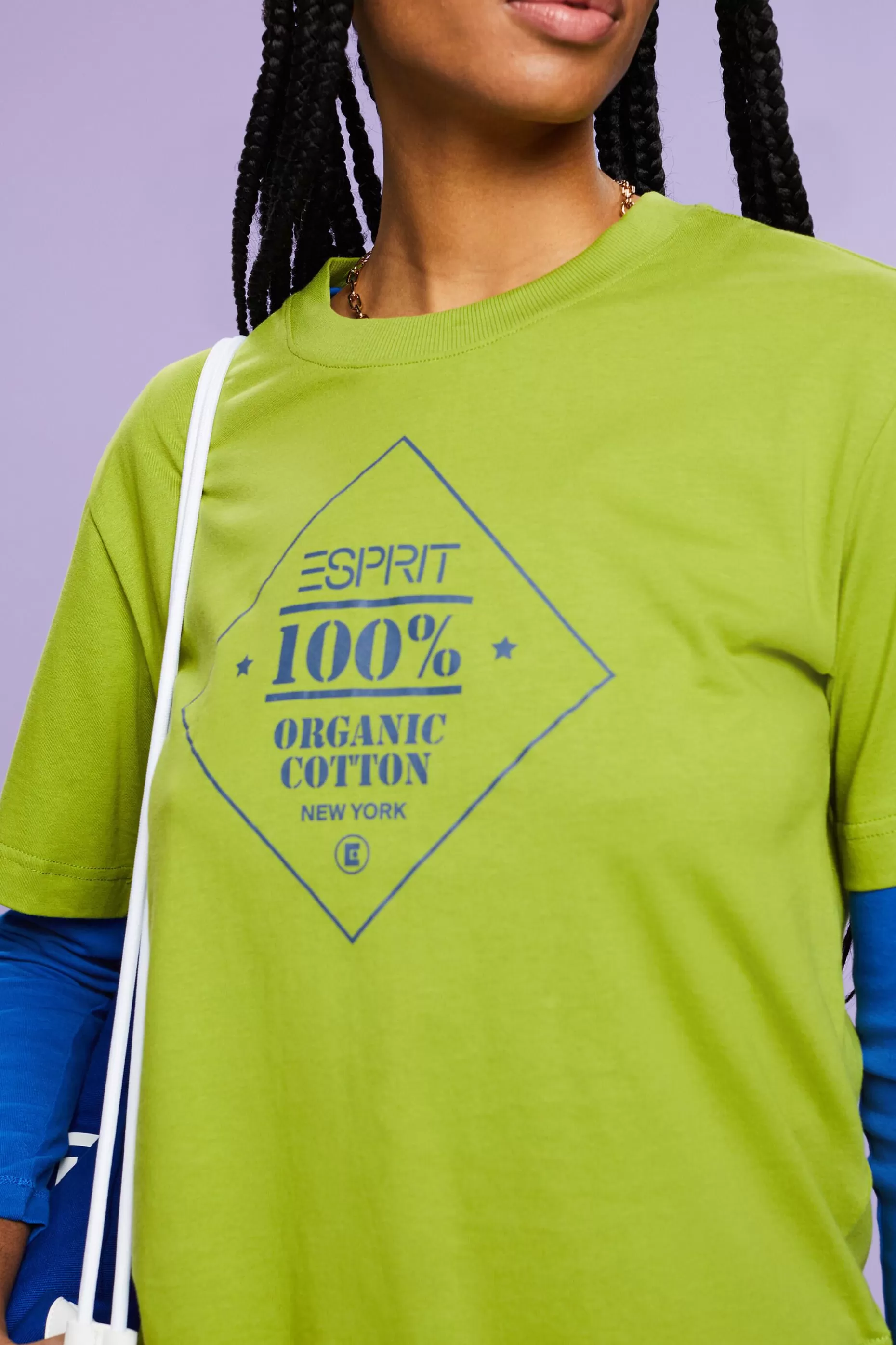 ESPRIT Organic Cotton Printed T-Shirt at our Online Shop *Women T-Shirts + Tops