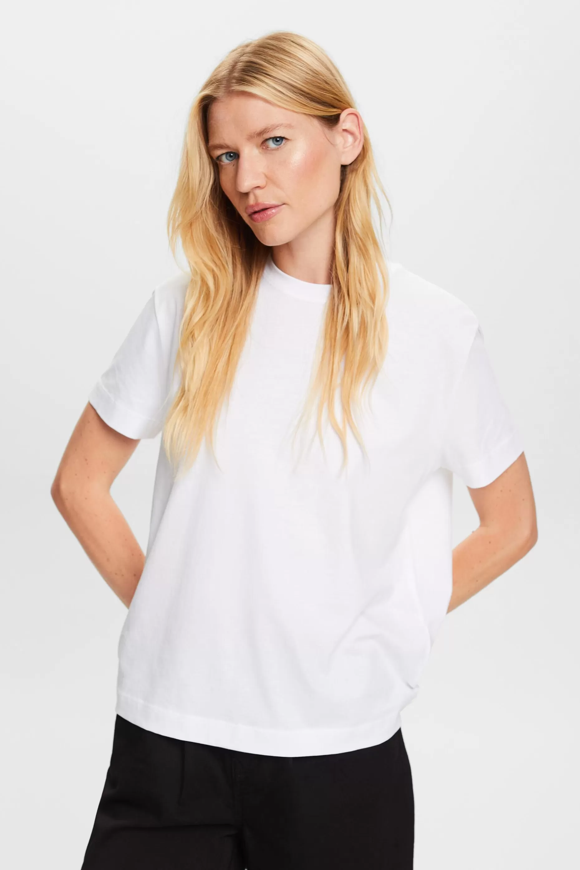 ESPRIT Organic Cotton T-Shirt at our Online Shop *Women T-Shirts + Tops
