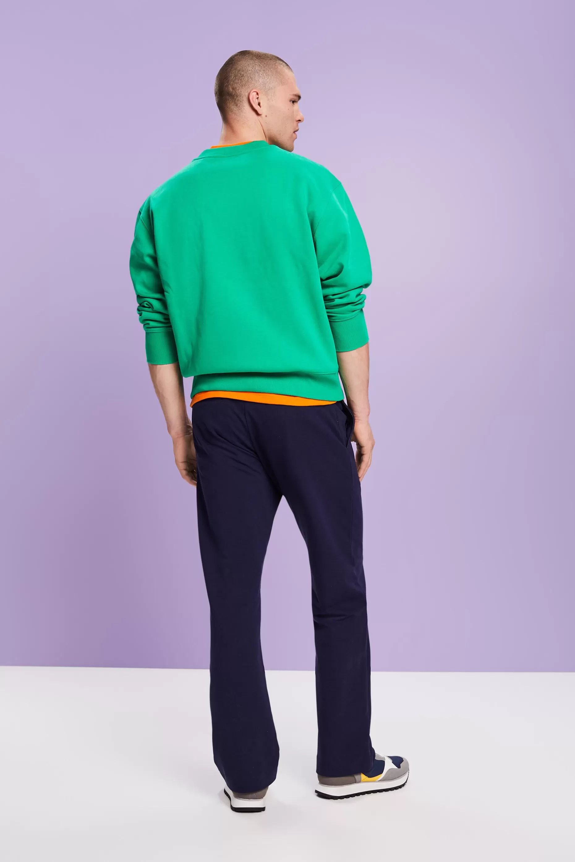 ESPRIT Organic Cotton-Blend Straight Pants at our Online Shop *Men Pants + Joggers