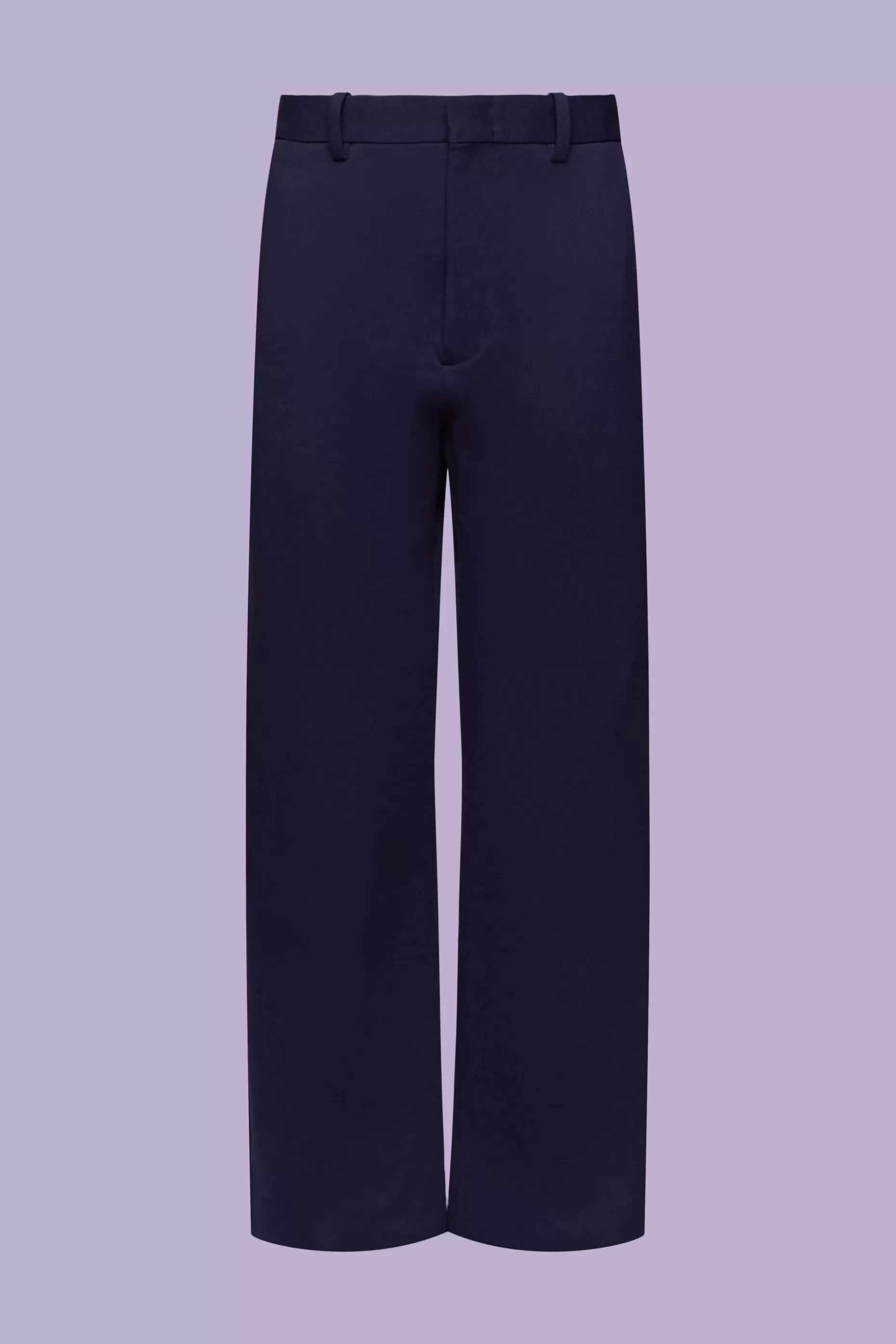 ESPRIT Organic Cotton-Blend Straight Pants at our Online Shop *Men Pants + Joggers