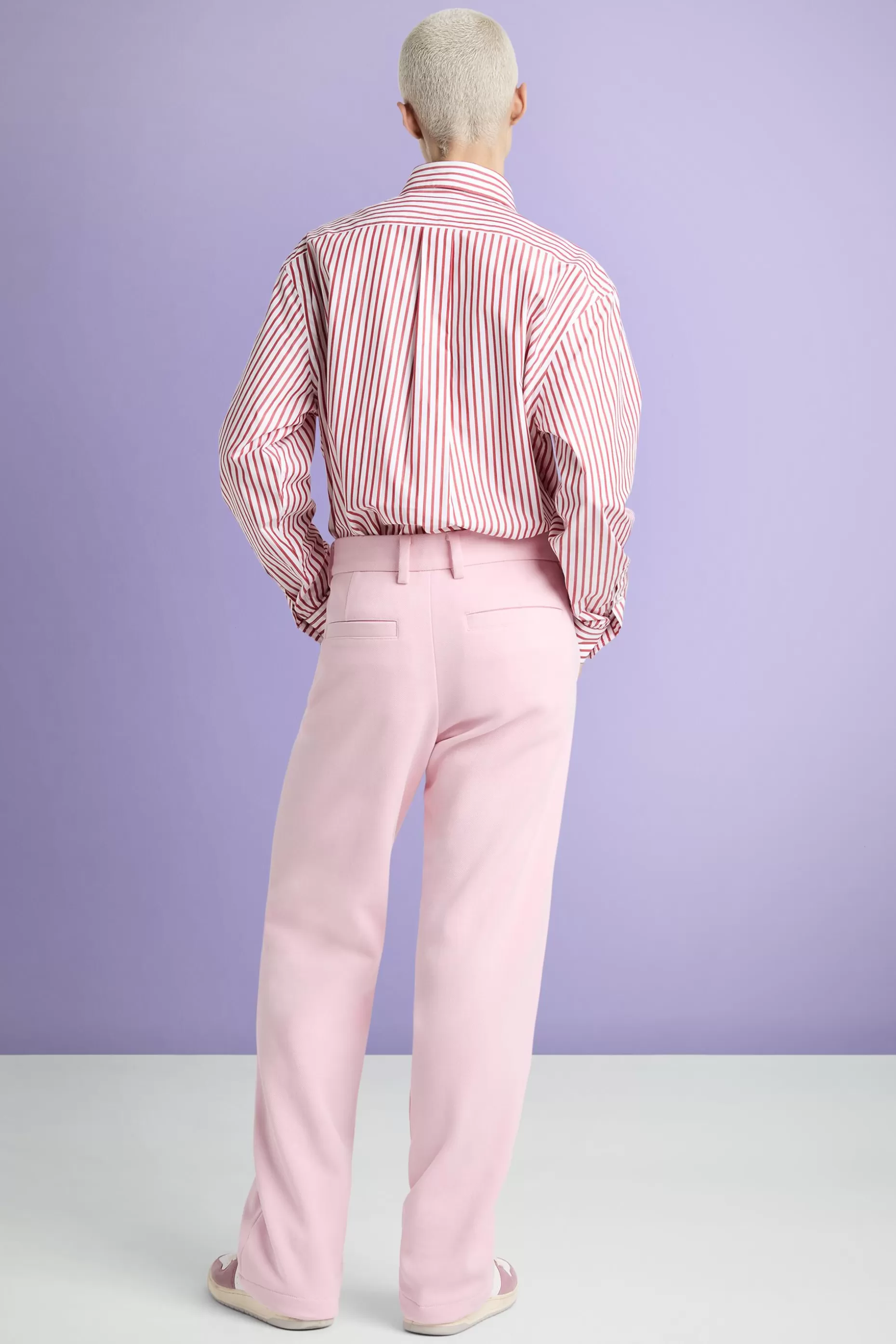 ESPRIT Organic Cotton-Blend Wide-Leg Trousers at our Online Shop *Women Premium Picks