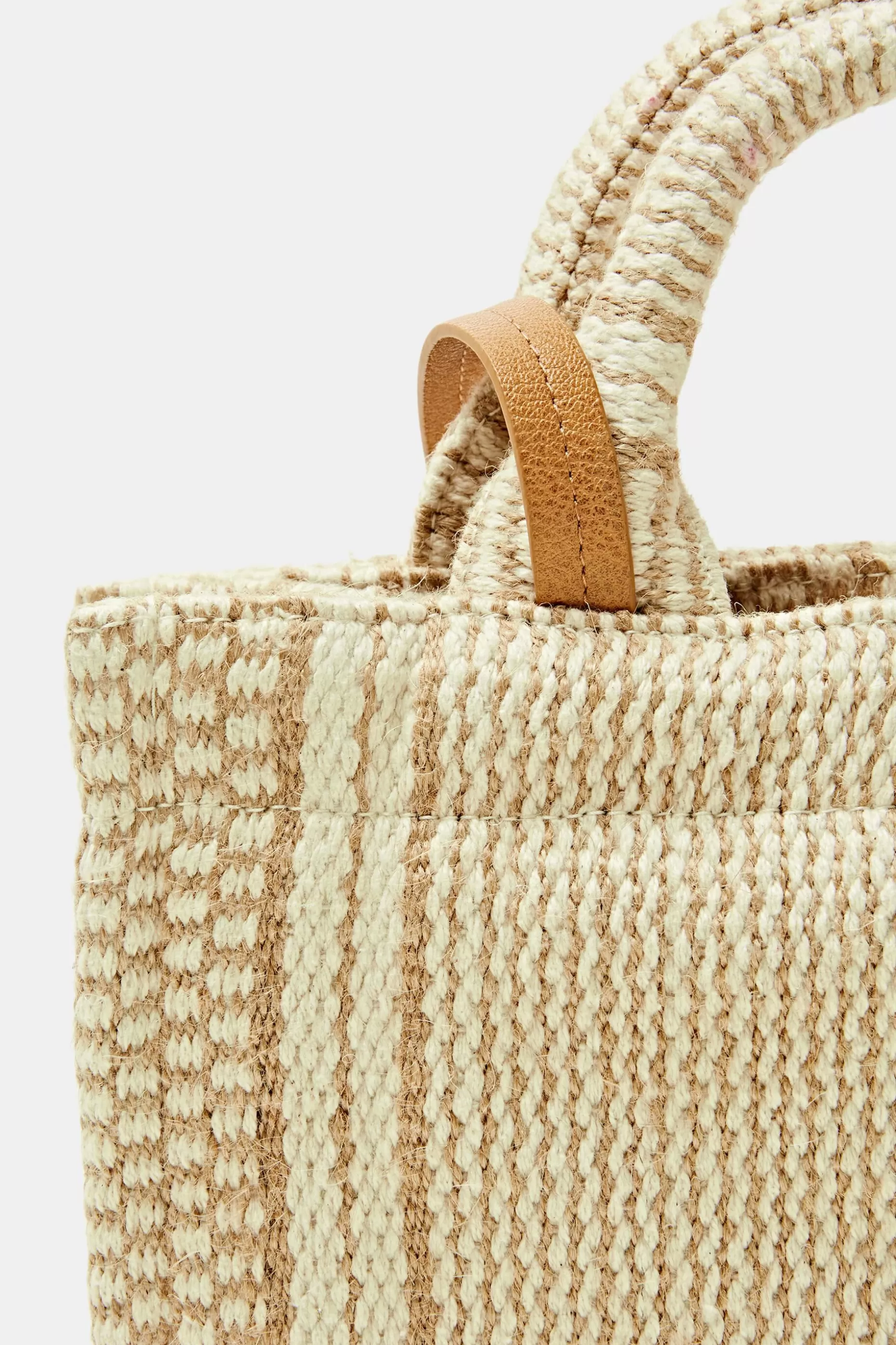 ESPRIT Orlane small shopper bag with jute at our Online Shop *Women Bags
