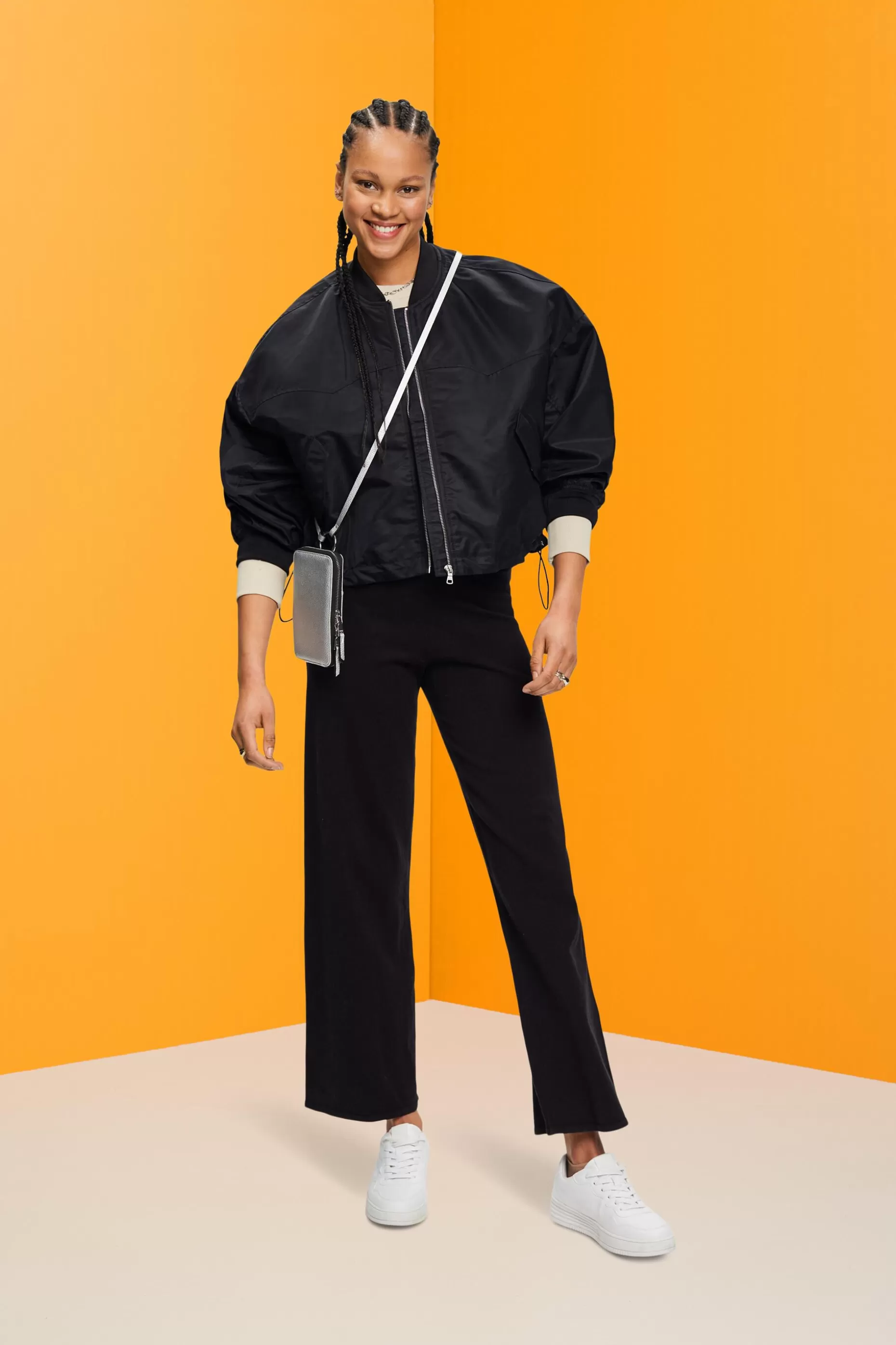 ESPRIT Oversized bomber jacket at our Online Shop *Women Clearance 60%-70% Off