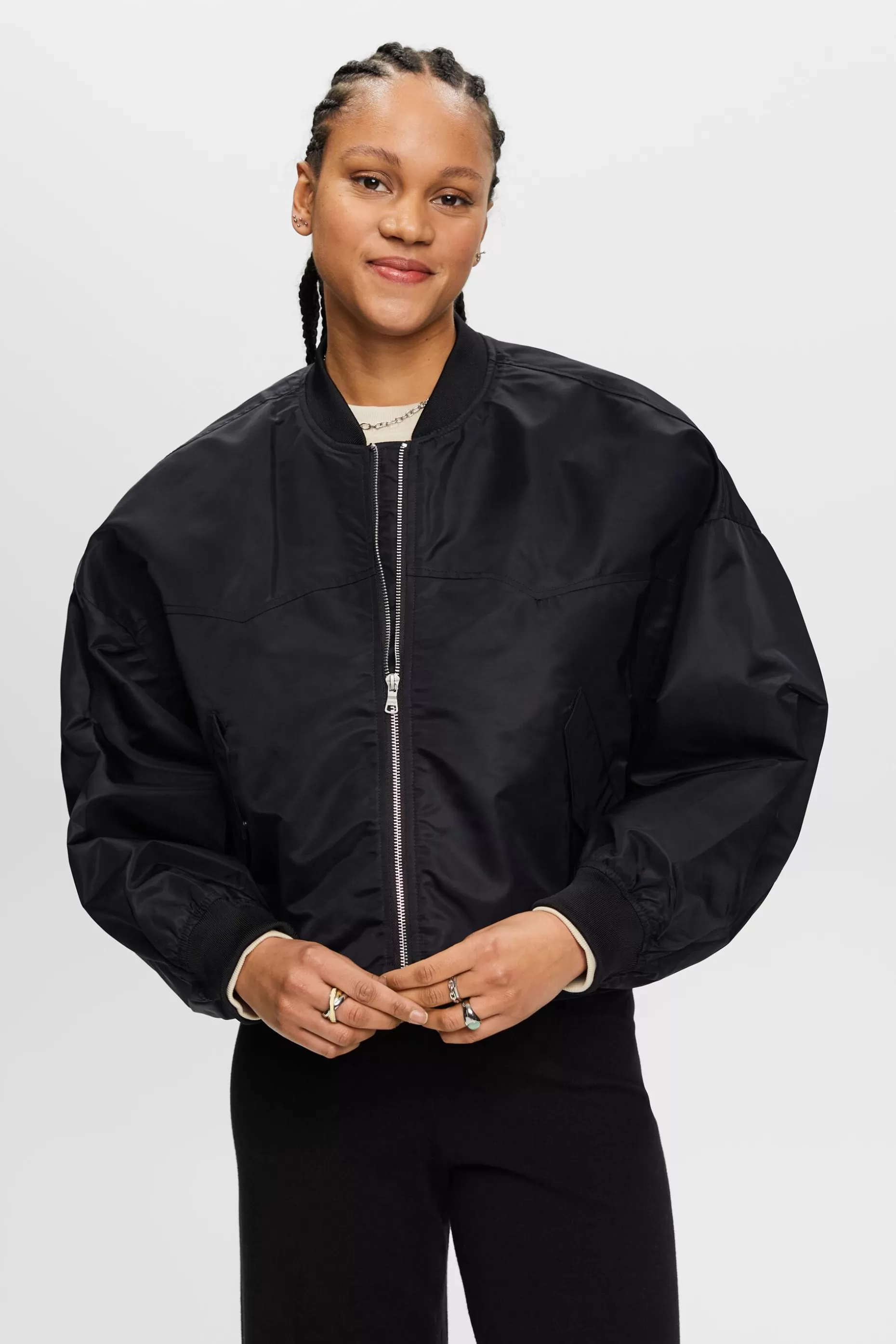 ESPRIT Oversized bomber jacket at our Online Shop *Women Jackets + Coats