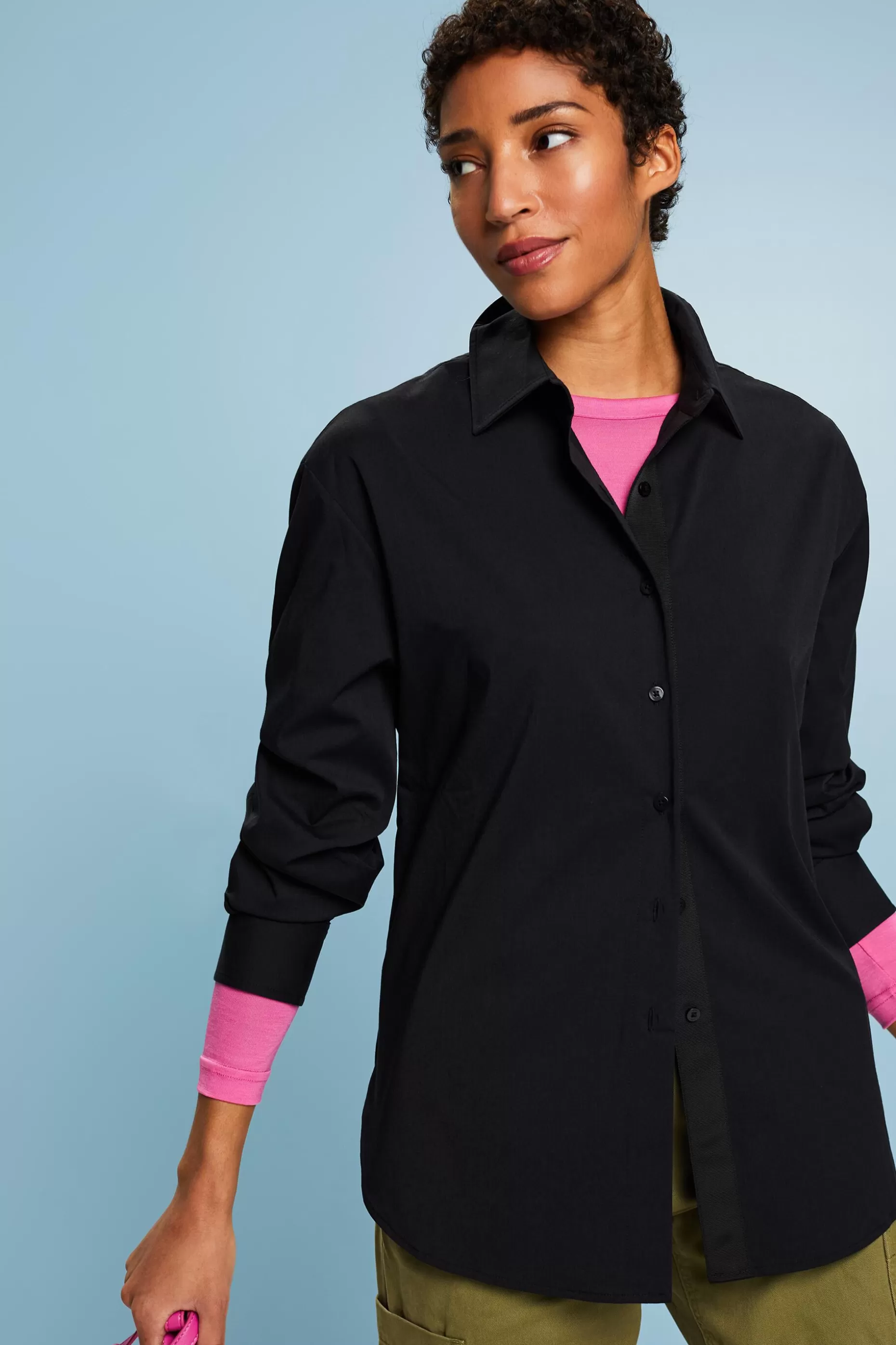 ESPRIT Oversized Button-Down Shirt at our Online Shop * Sale Under $50