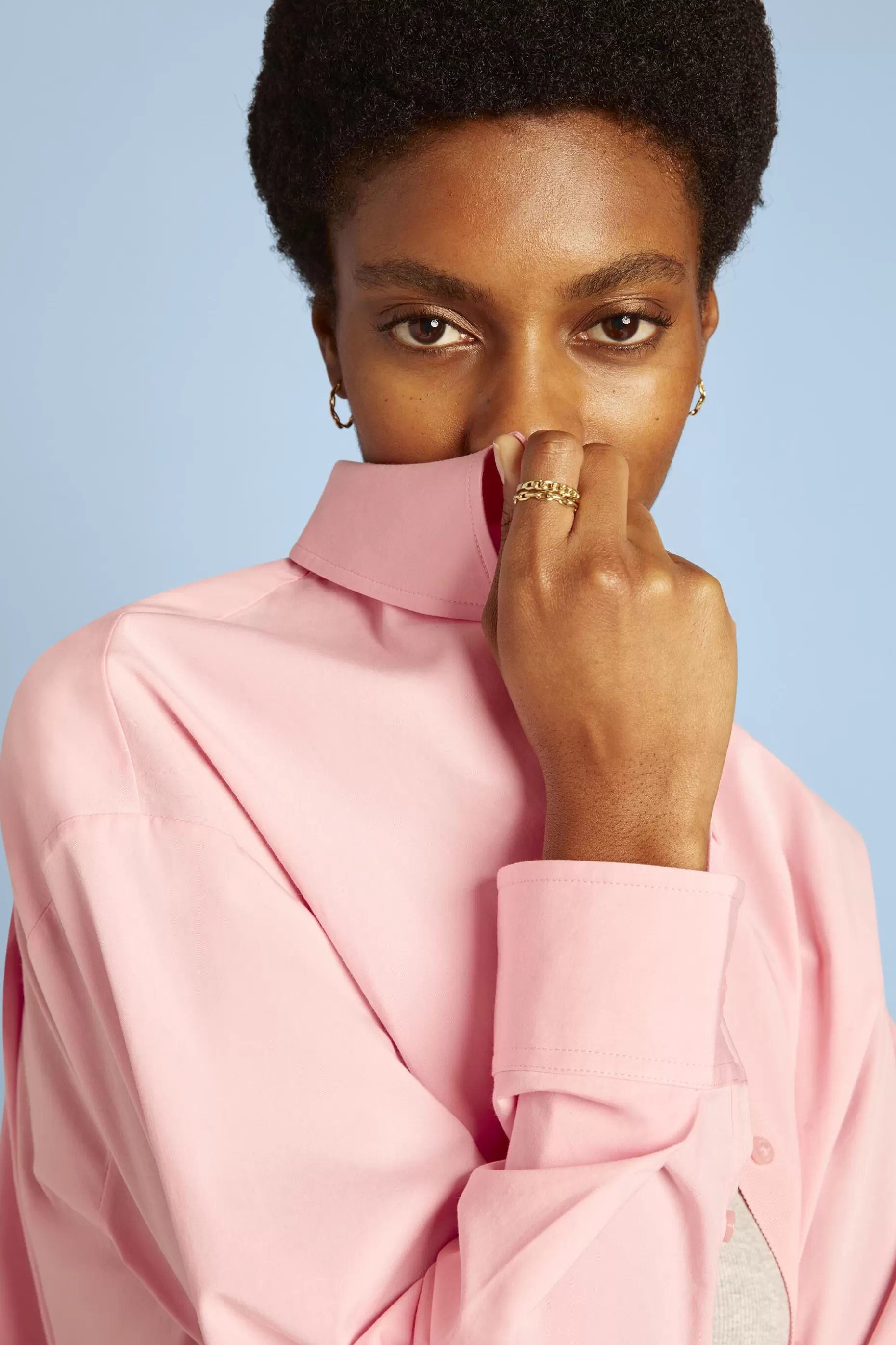 ESPRIT Oversized Button-Down Shirt at our Online Shop *Women T-Shirts + Tops